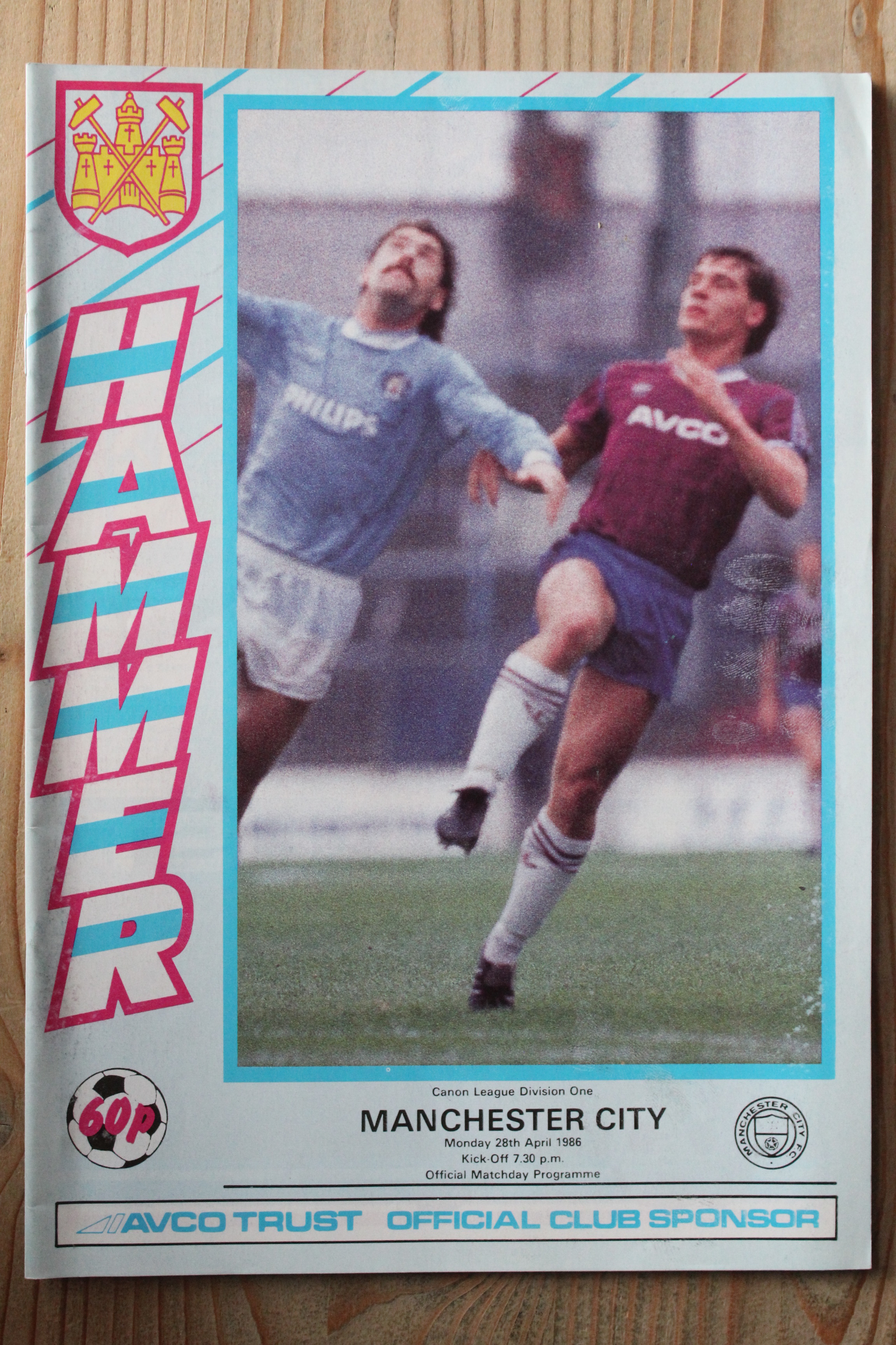 West Ham United FC v Manchester City FC