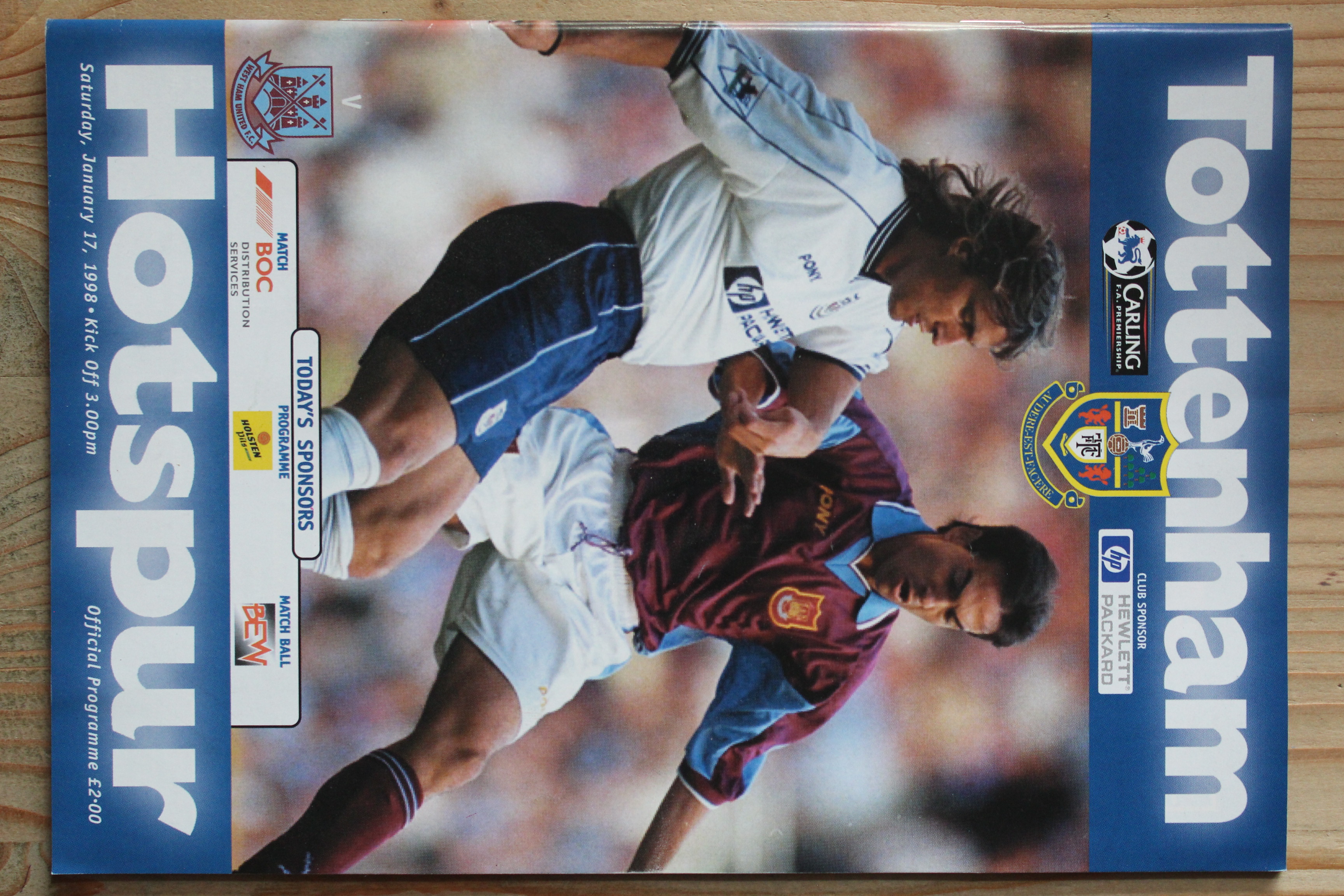 Tottenham Hotspur FC v West Ham United FC