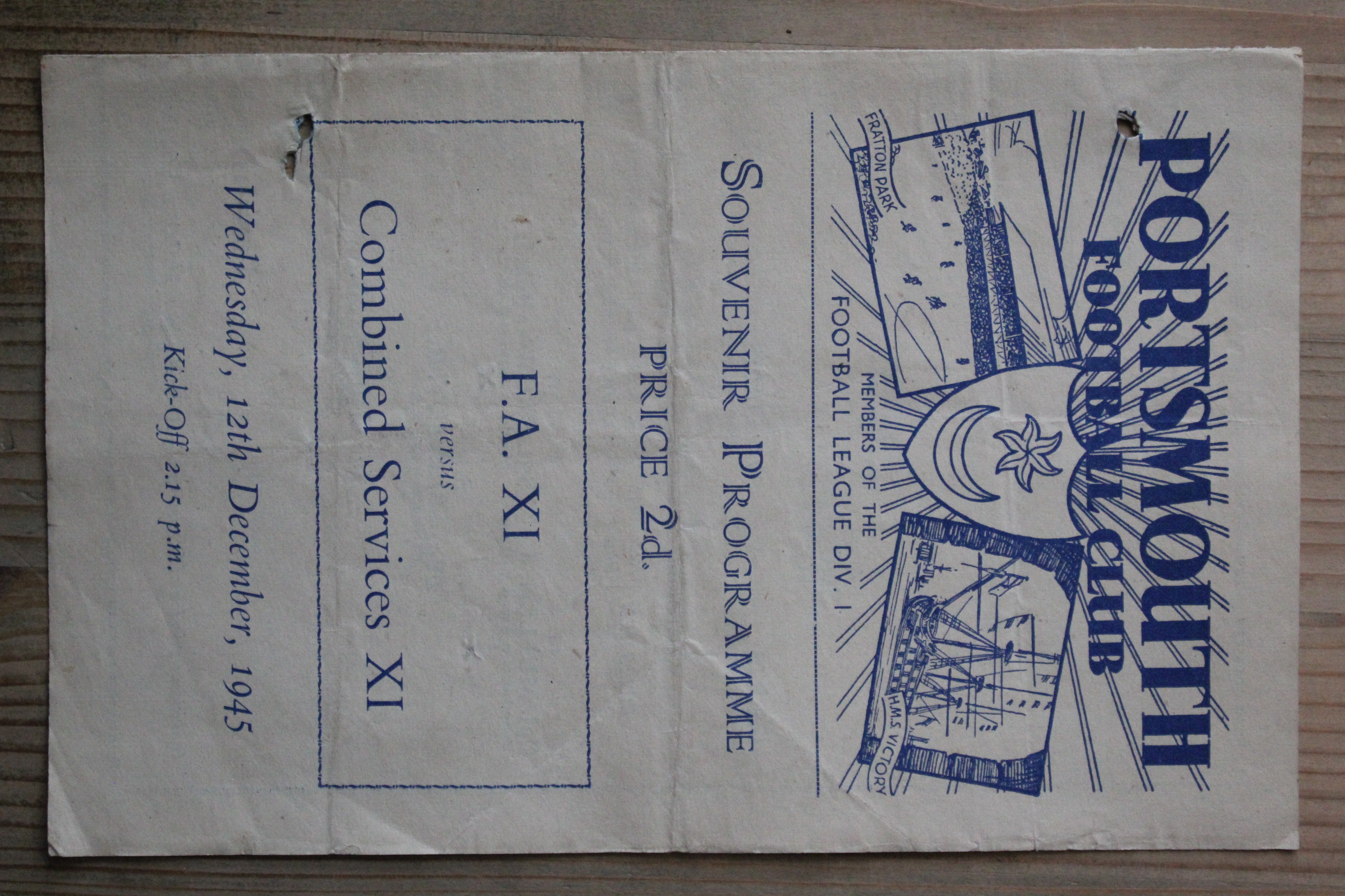 F.A XI  v Combined Services XI  