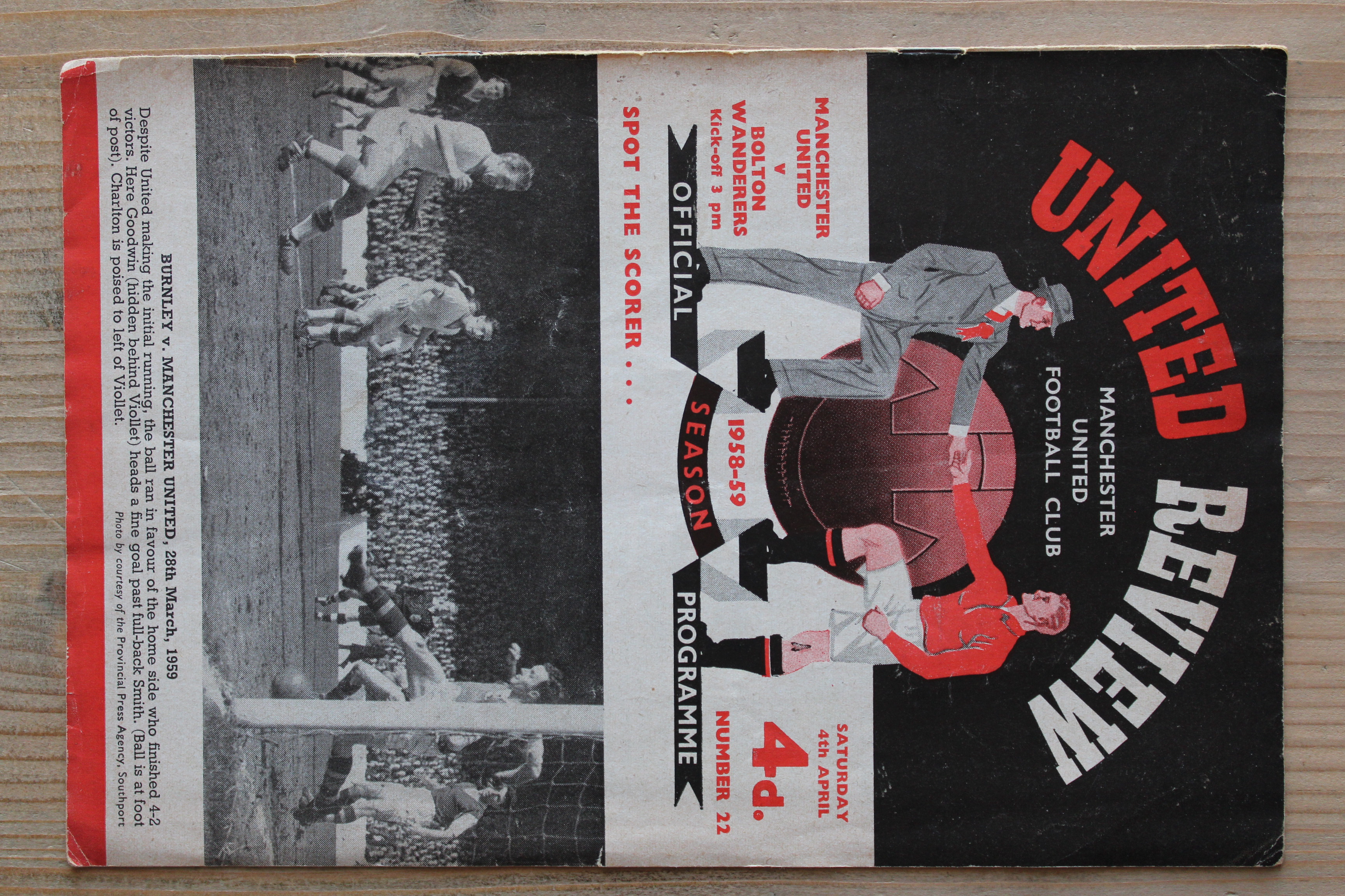 Manchester United FC v Bolton Wanderers FC