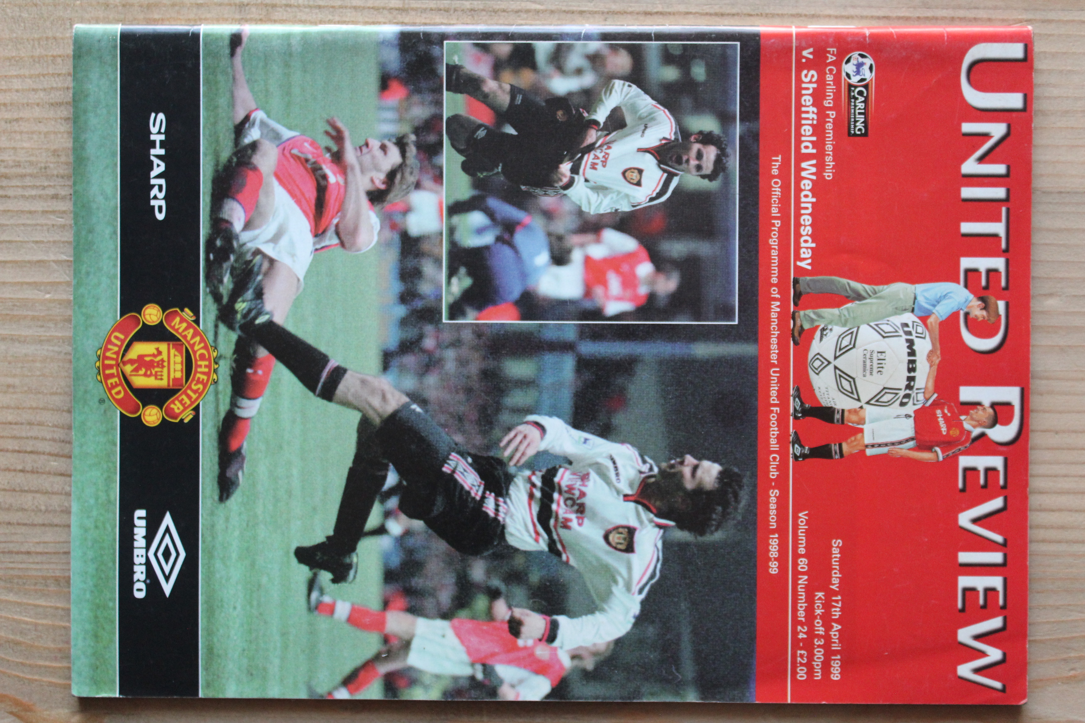Manchester United FC v Sheffield Wednesday FC 