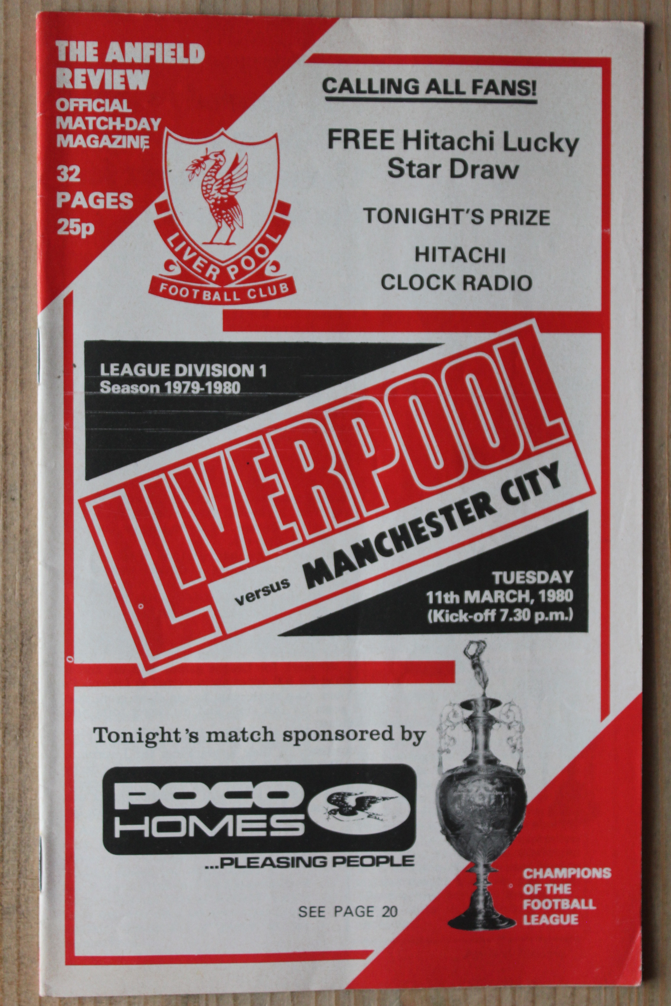 Liverpool FC v Manchester City FC