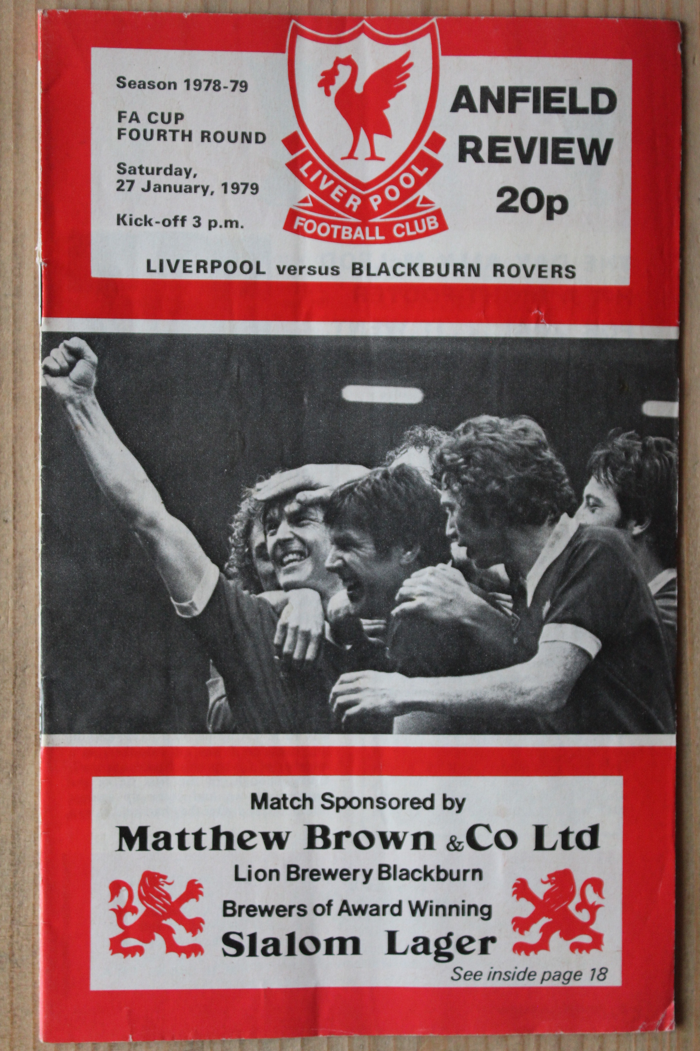 Liverpool FC v Blackburn Rovers FC