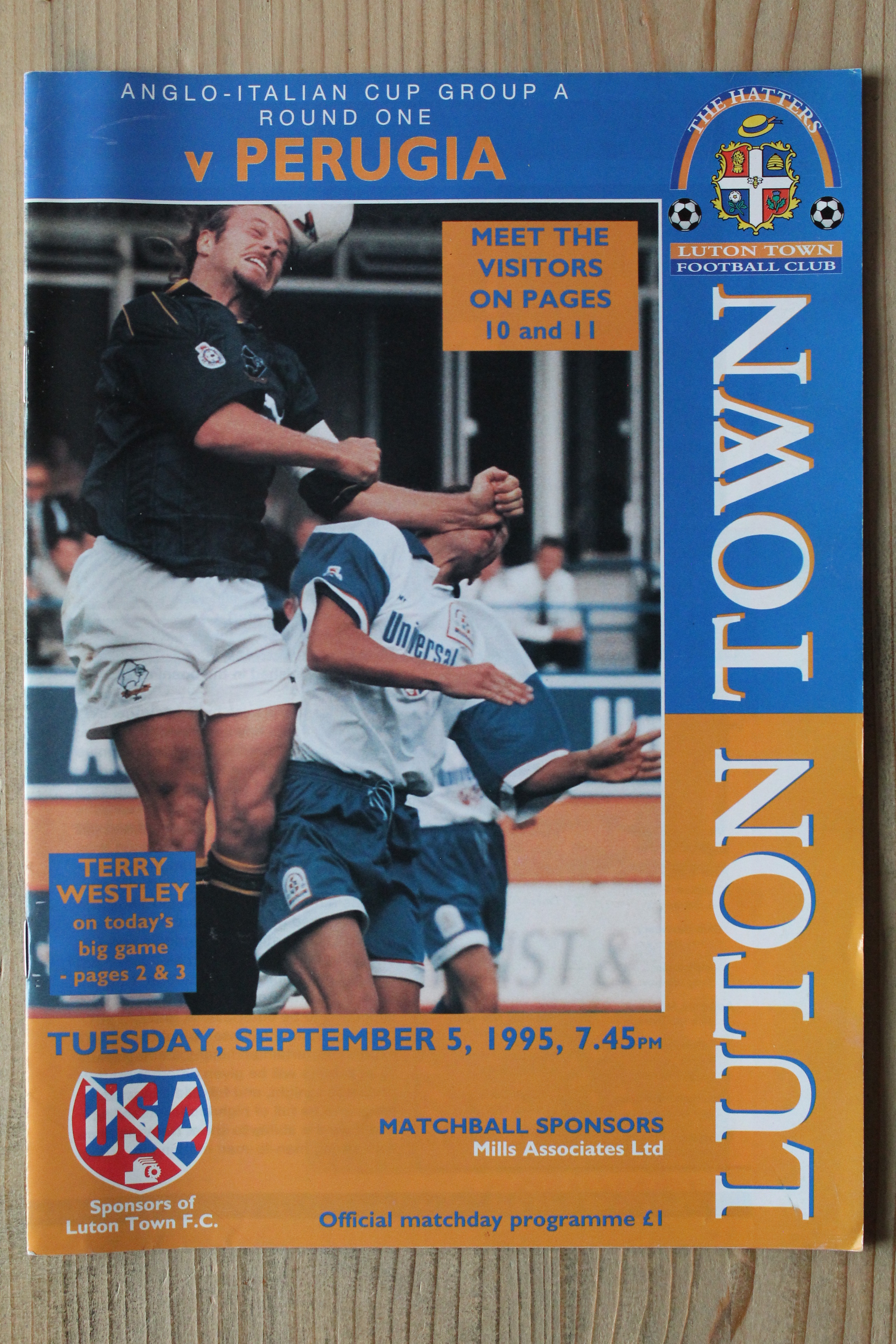 Luton Town FC v Perugia