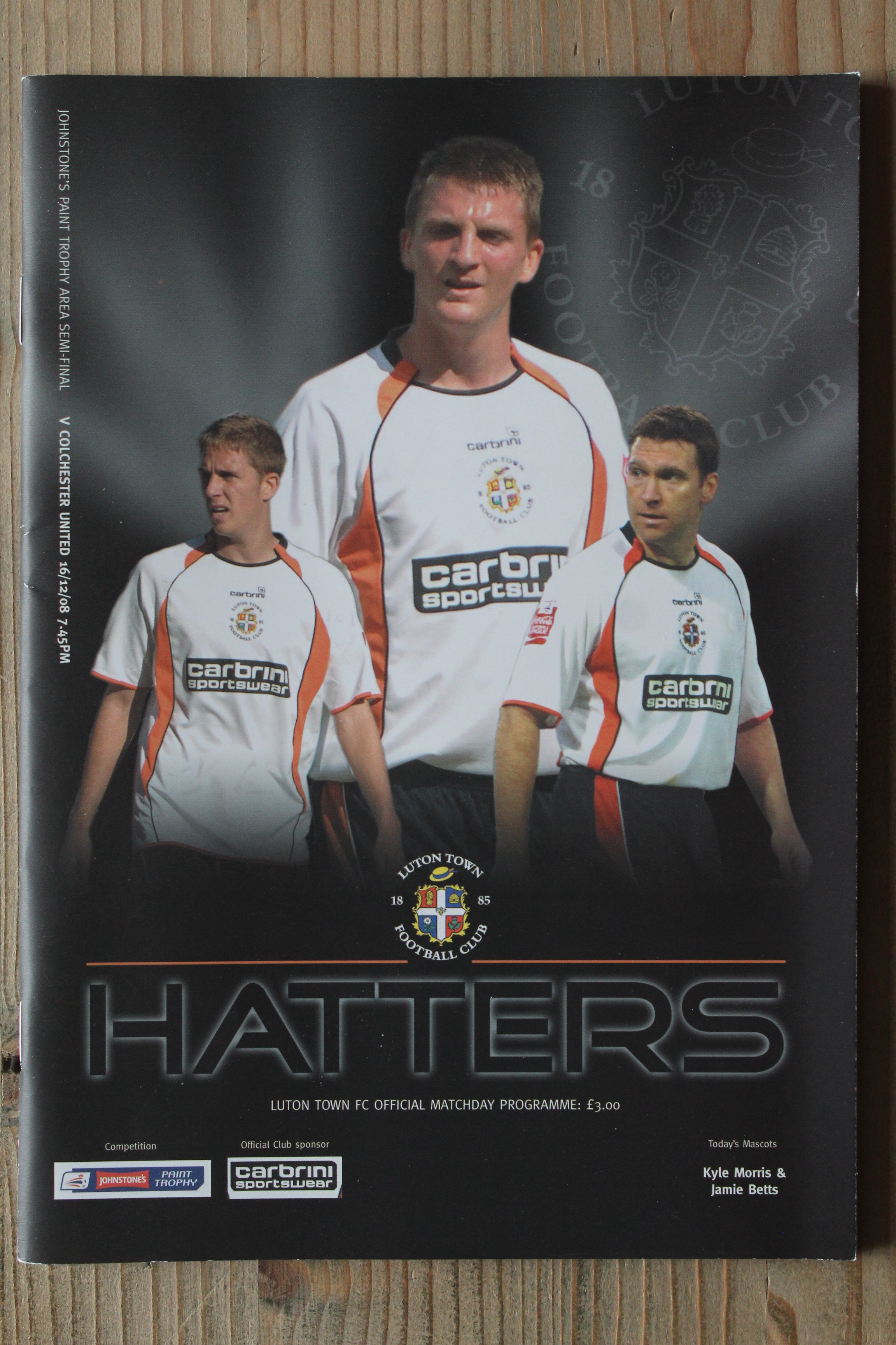 Luton Town FC v Colchester United FC