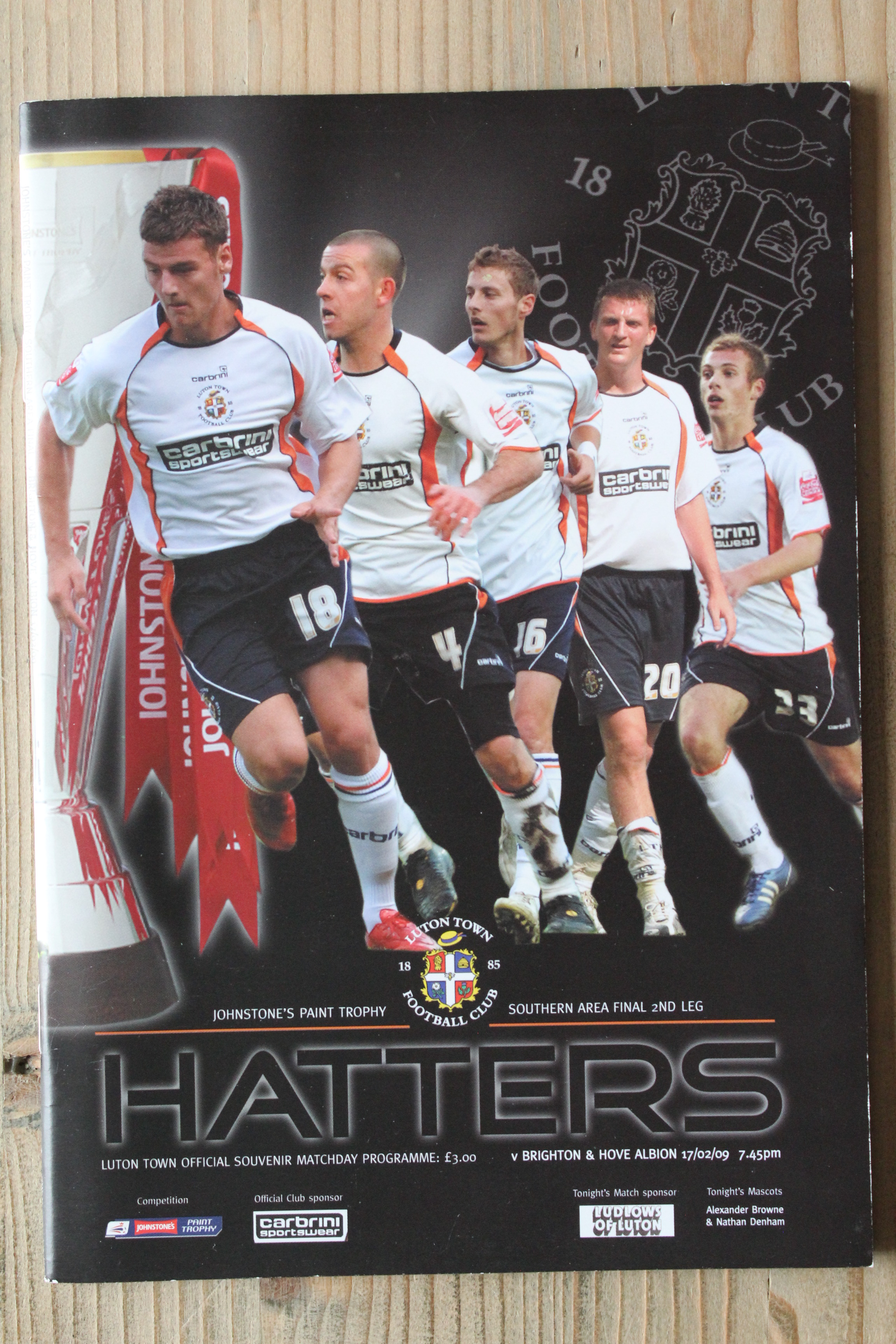 Luton Town FC v Brighton & Hove Albion FC