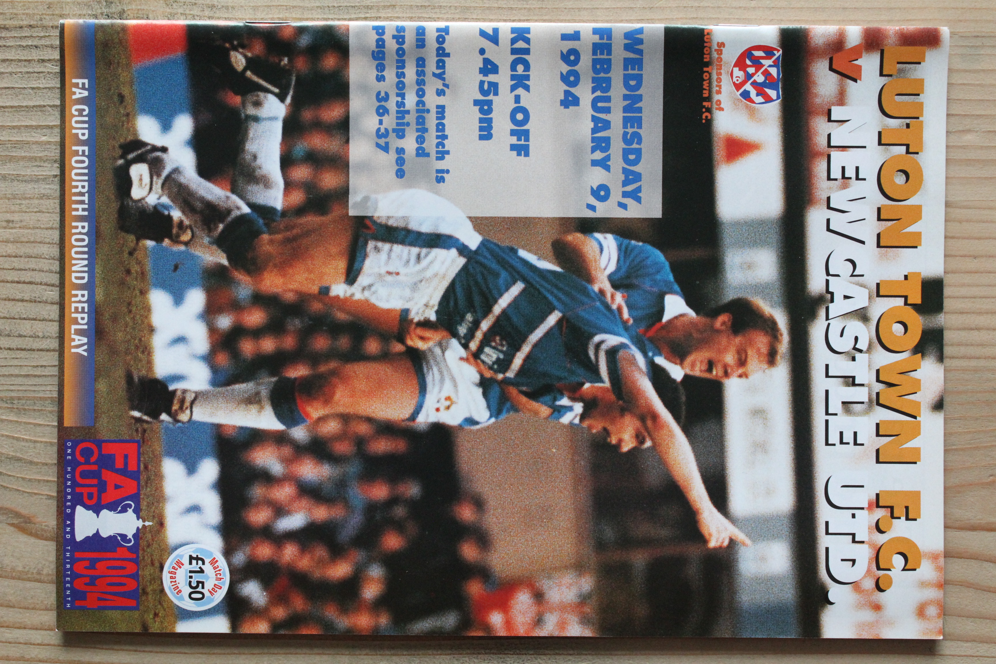Luton Town FC v Newcastle United FC