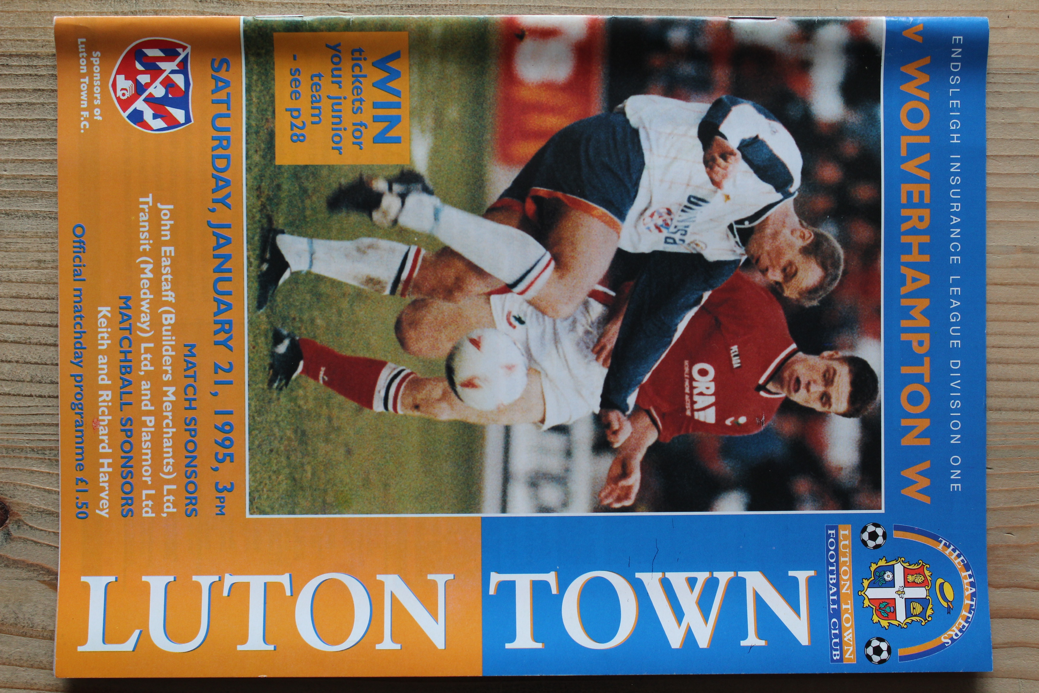 Luton Town FC v Wolverhampton Wanderers FC