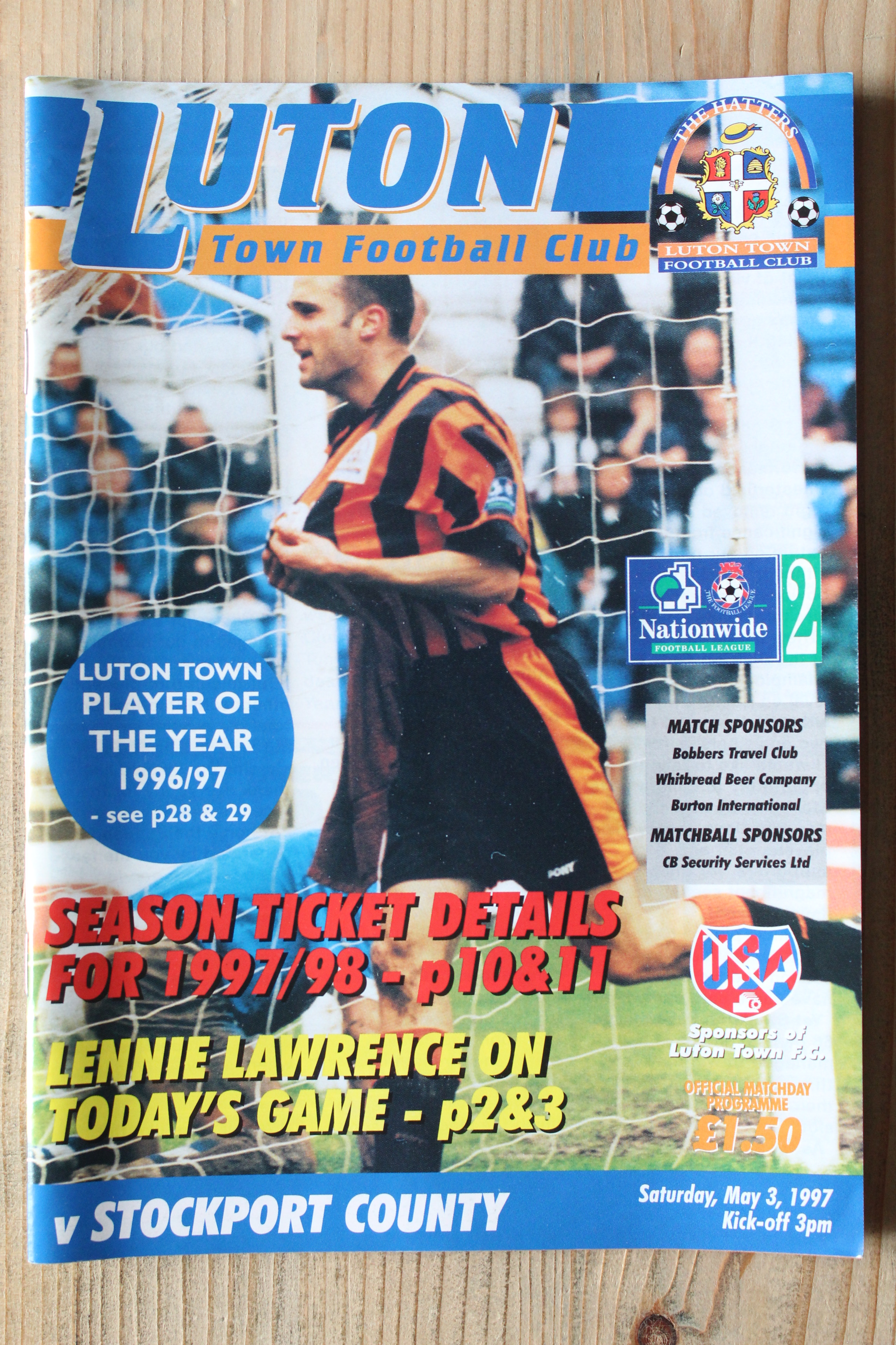 Luton Town FC v Stockport County FC