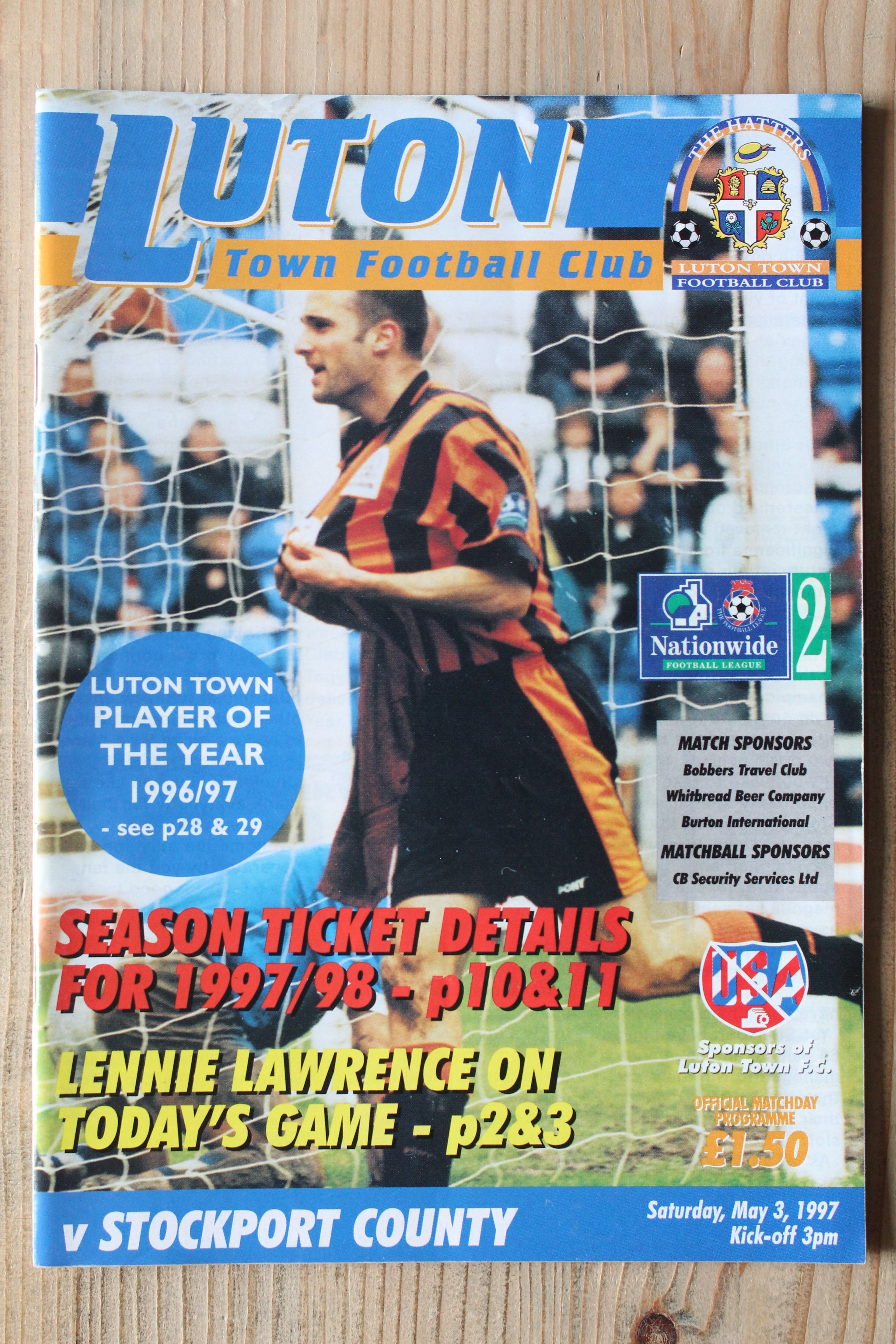 Luton Town FC v Stockport County FC