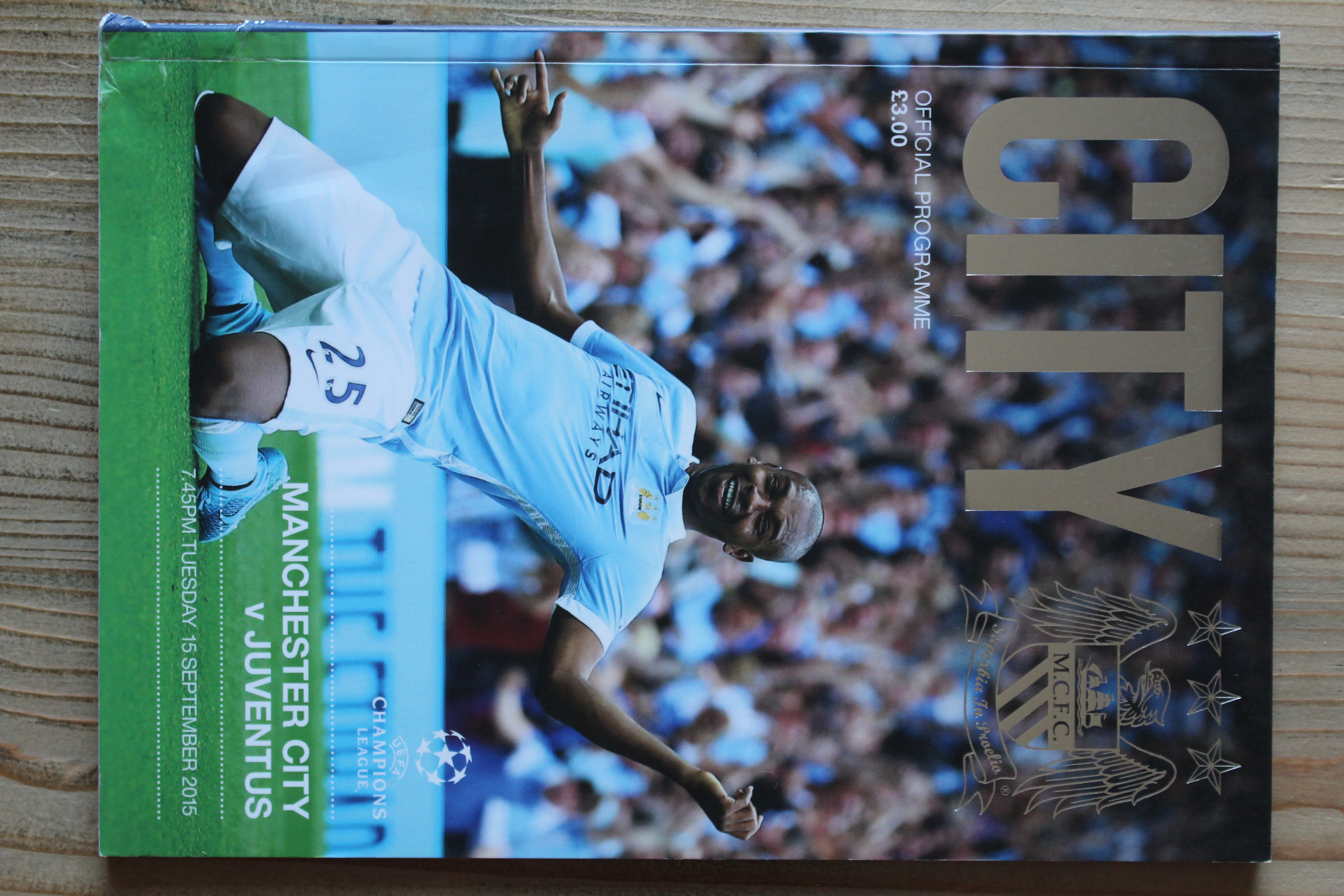 Manchester City FC v Juventus FC