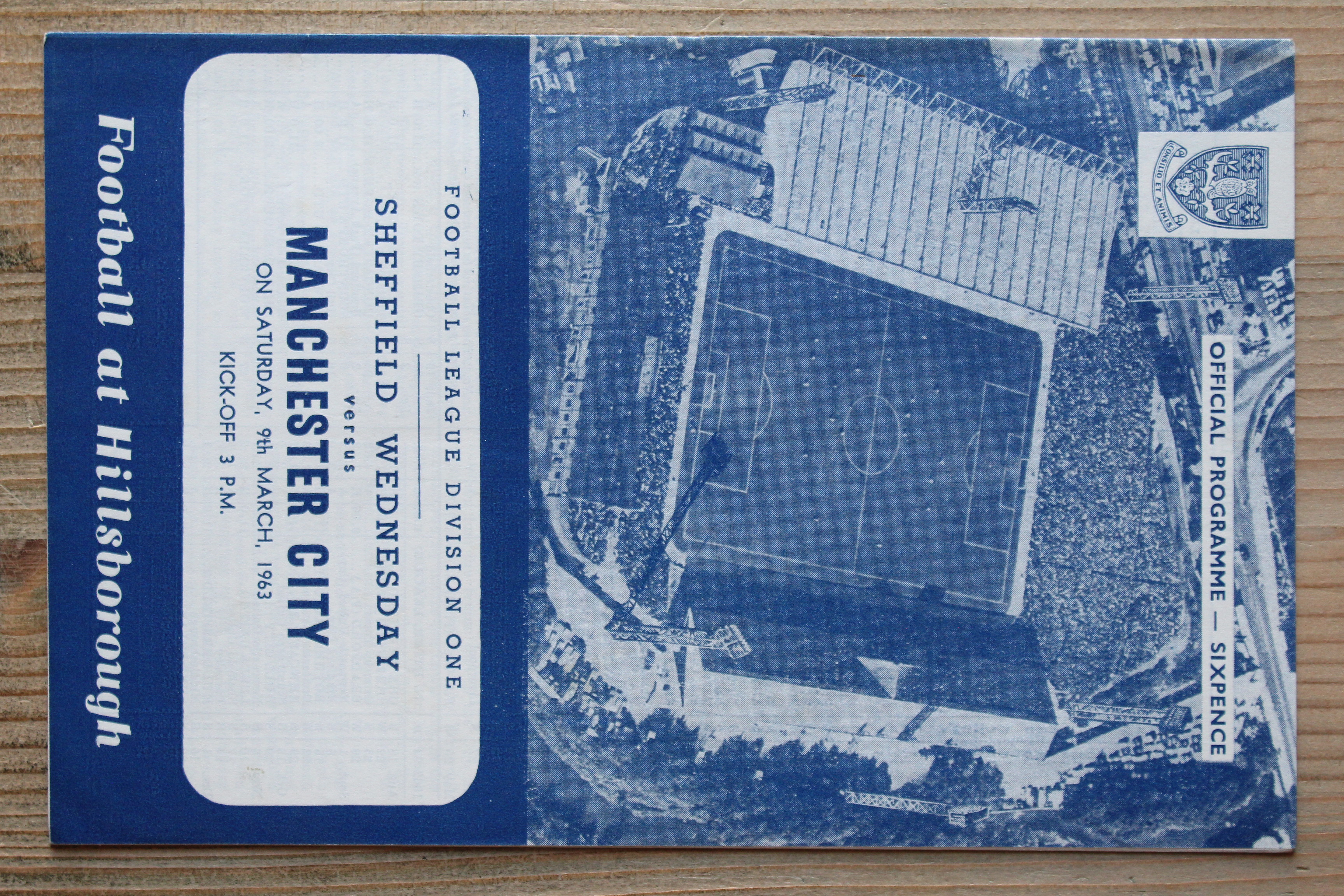 Sheffield Wednesday FC  v Manchester City FC