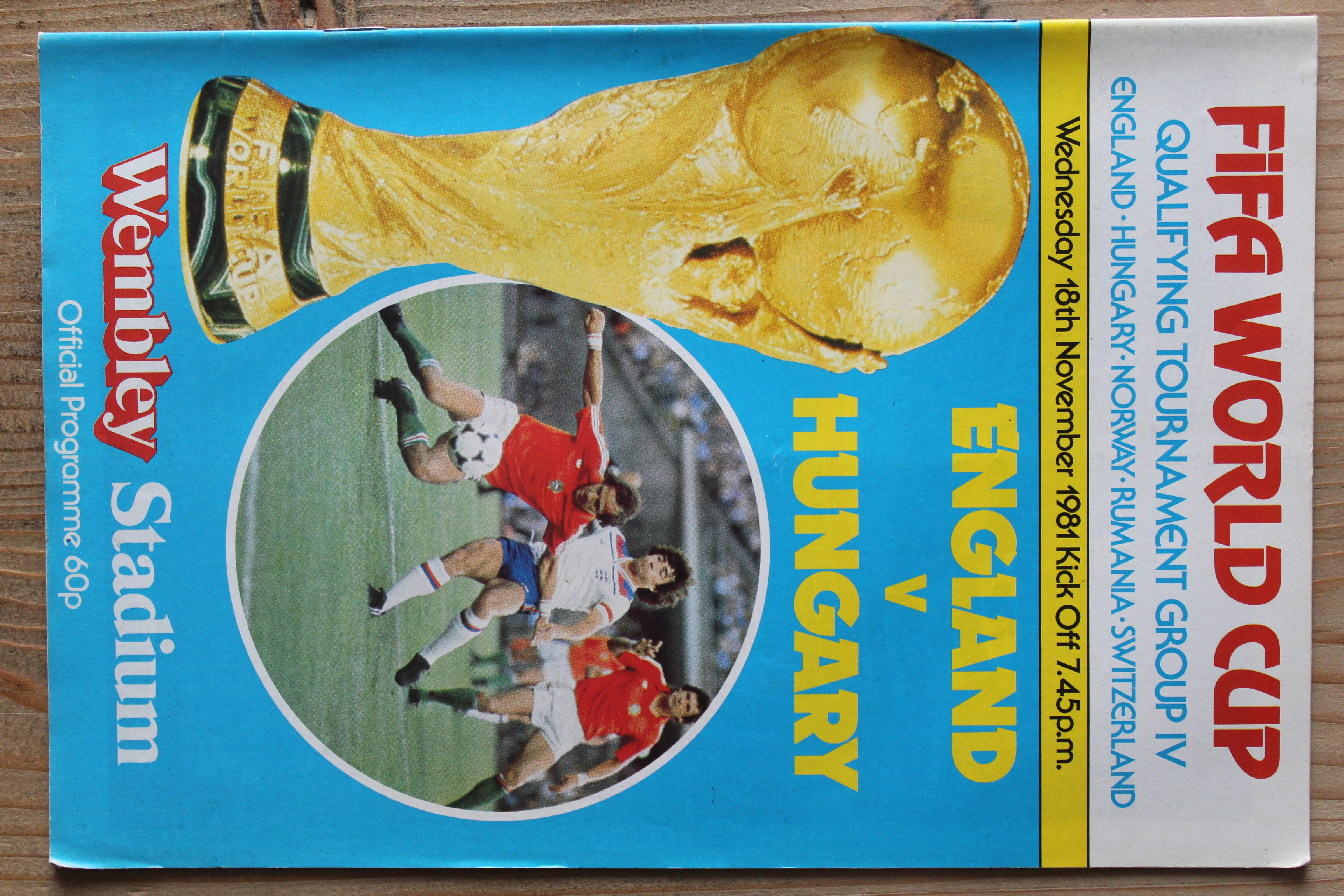 England v Hungary