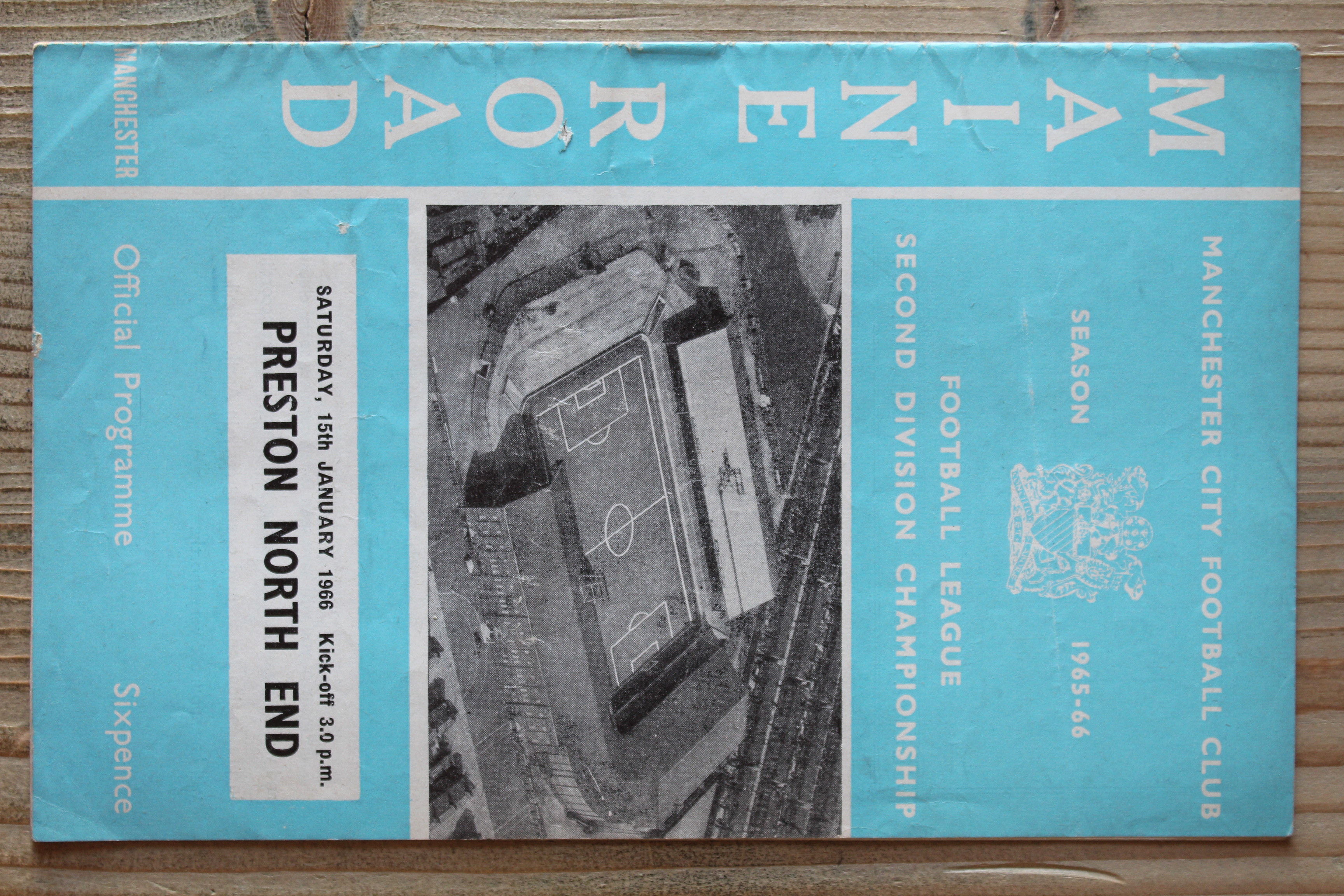 Manchester City FC v Preston North End FC