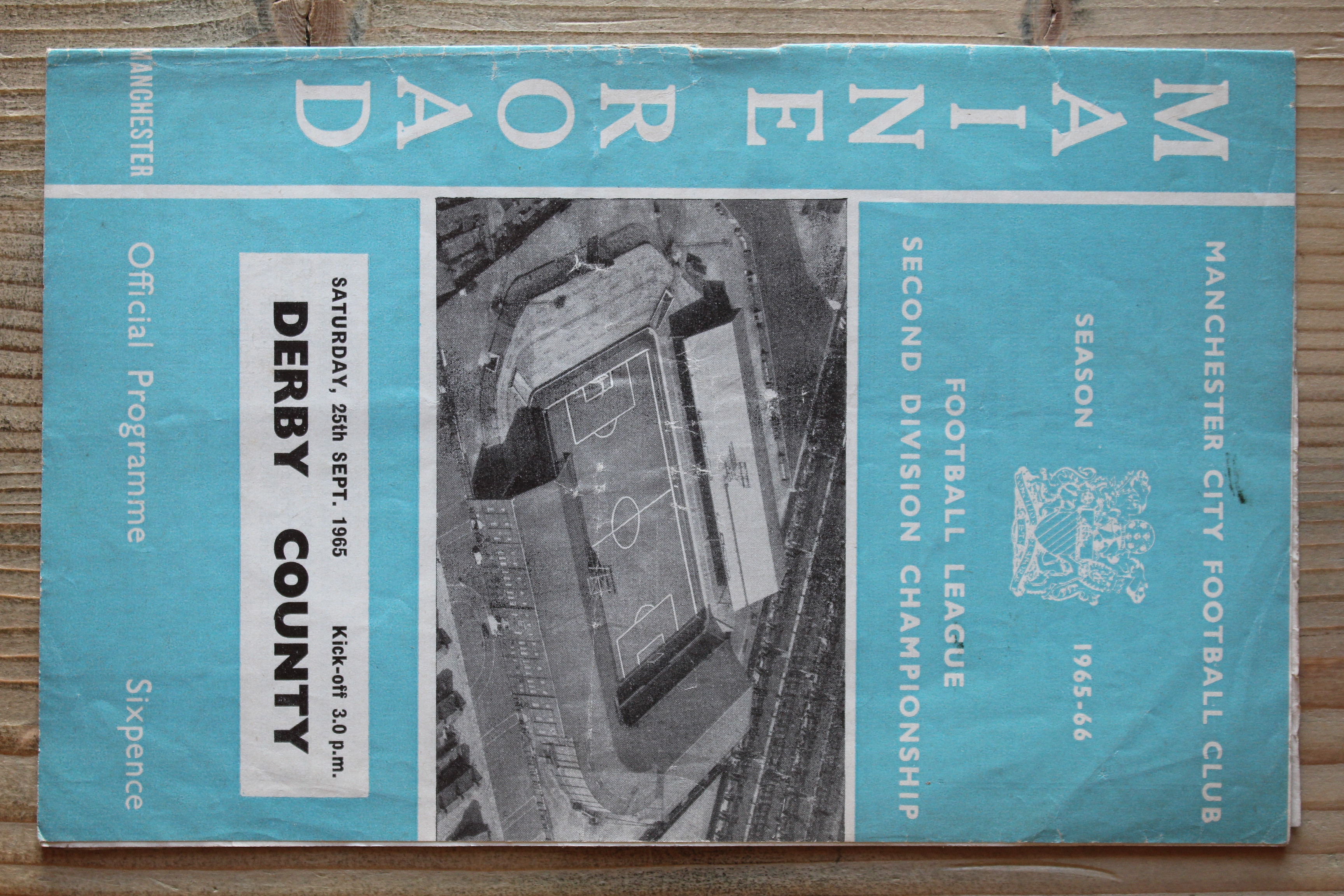 Manchester City FC v Derby County FC