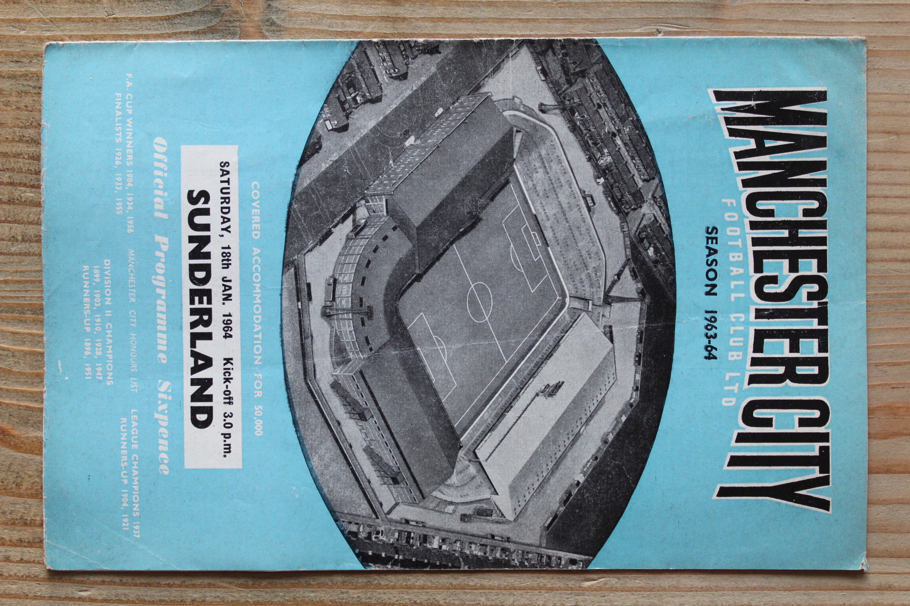 Manchester City FC v Sunderland FC