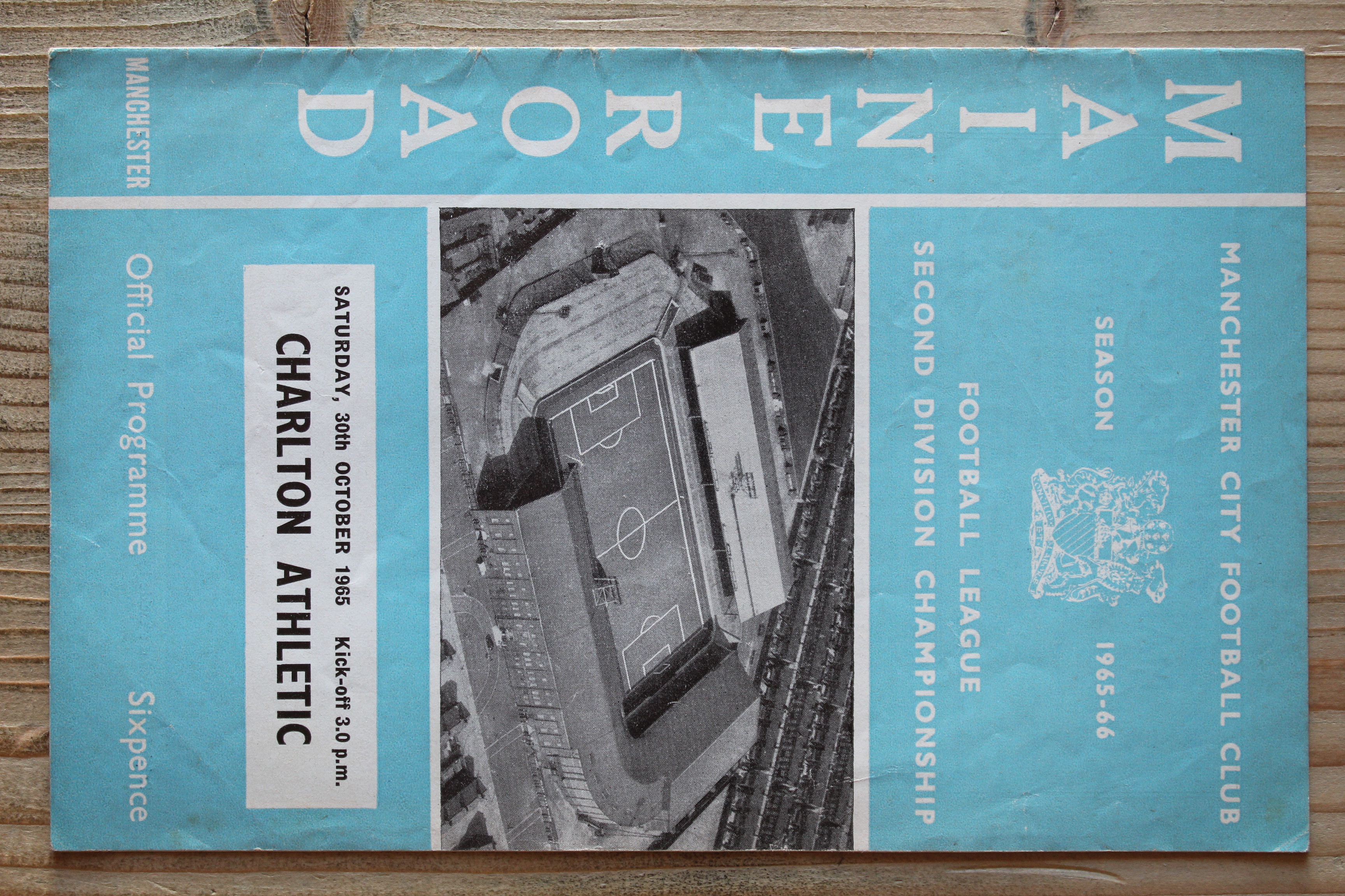 Manchester City FC v Charlton Athletic FC