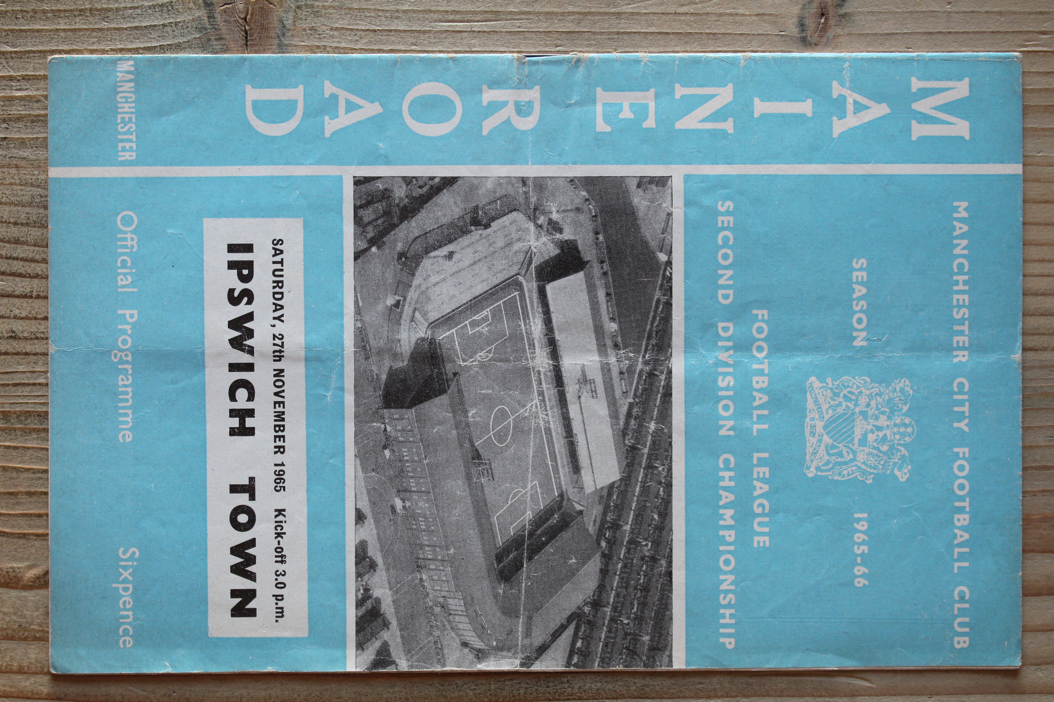 Manchester City FC v Ipswich Town FC