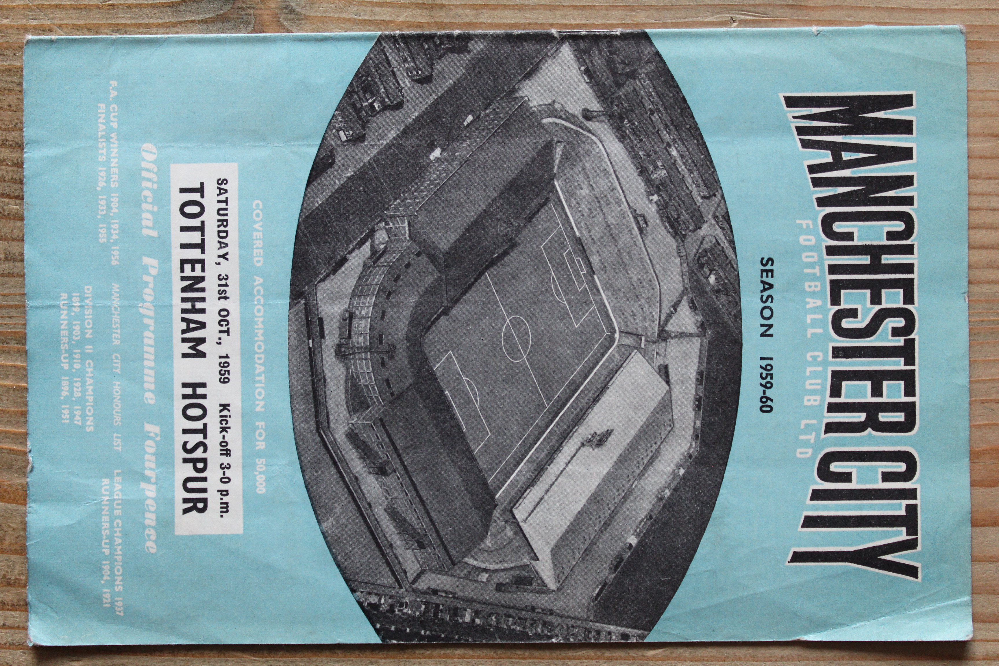 Manchester City FC v Tottenham Hotspur FC