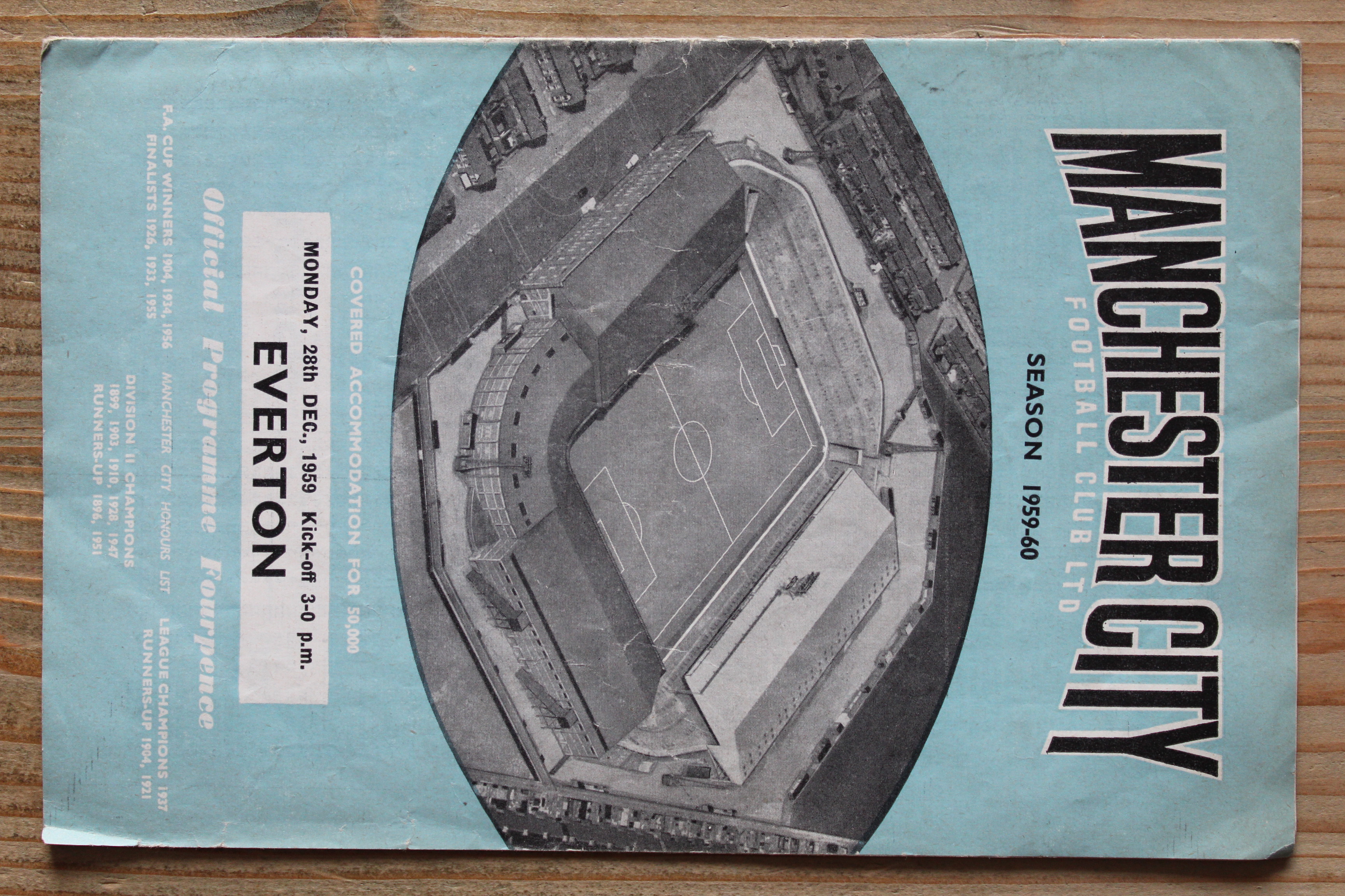 Manchester City FC v Everton FC