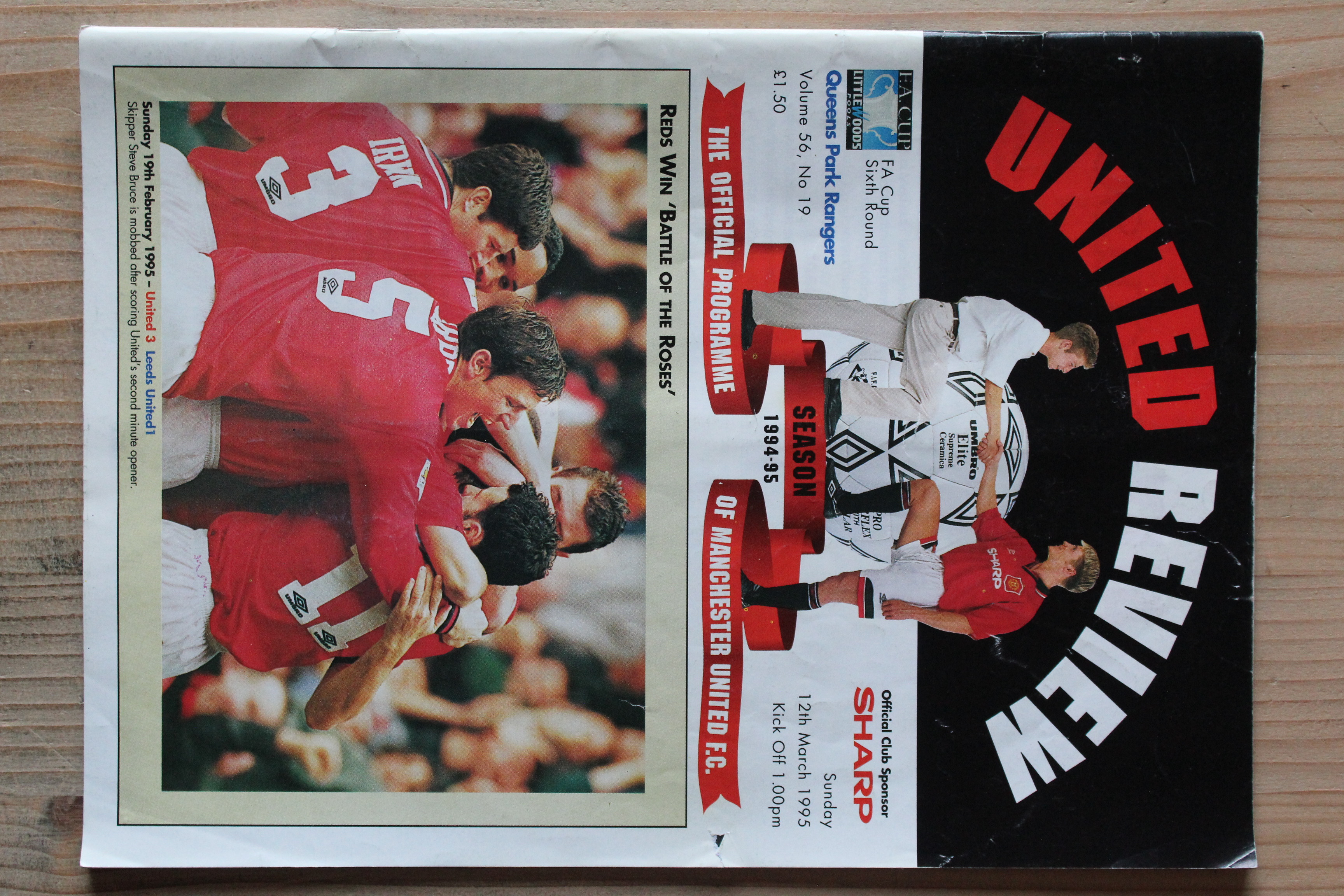 Manchester United FC v Queens Park Rangers FC