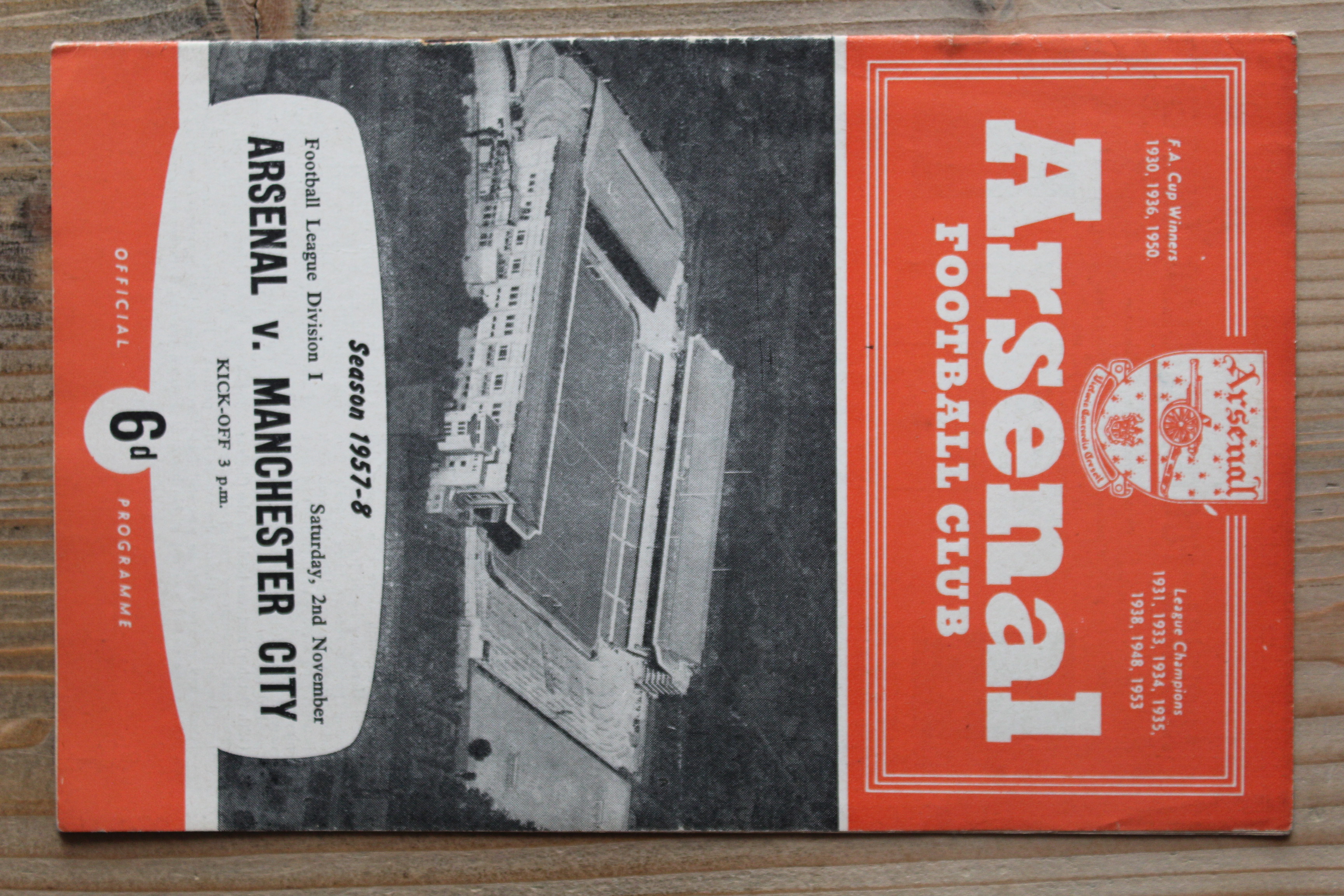 Arsenal FC v Manchester City FC