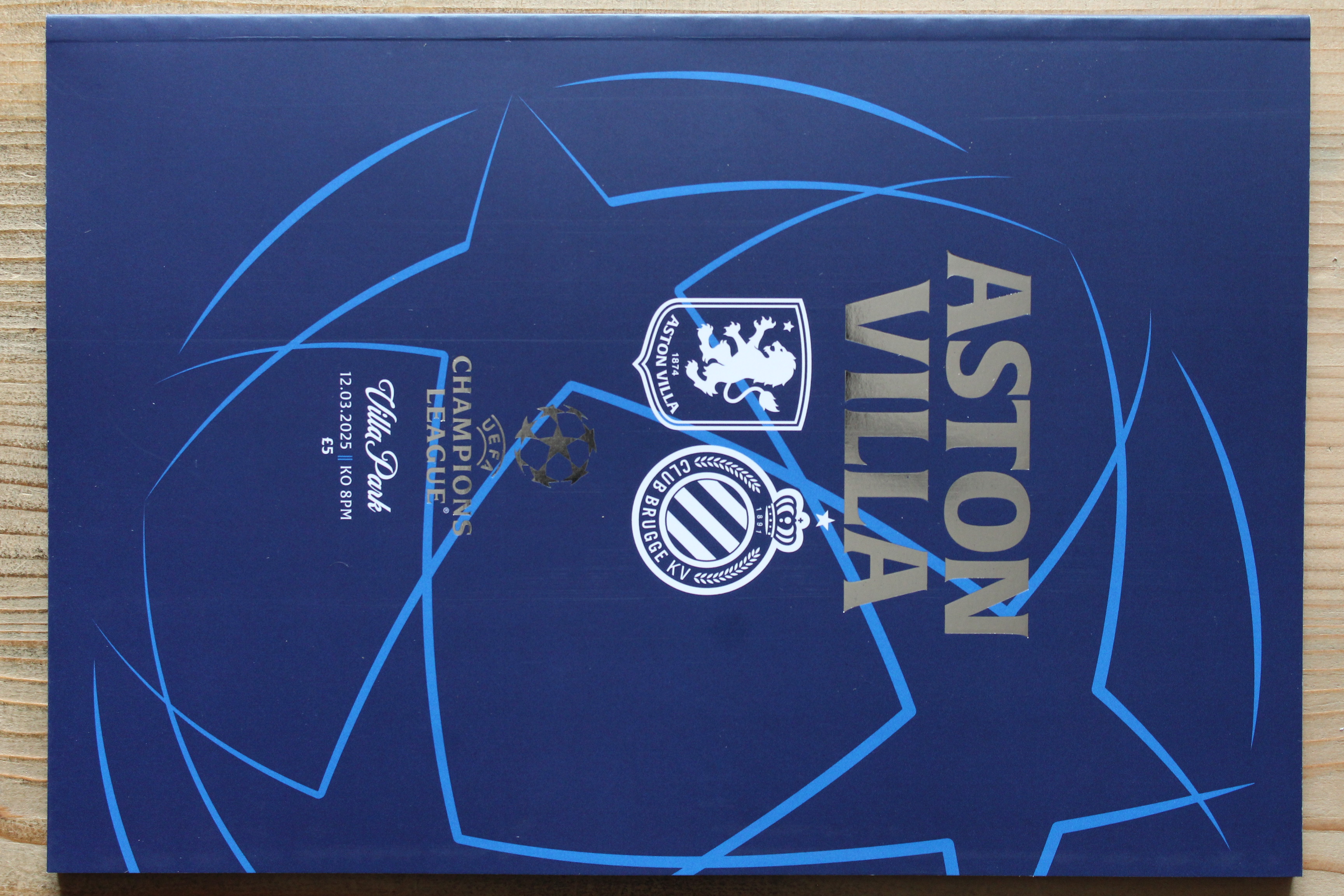 Aston Villa FC v Club Brugge