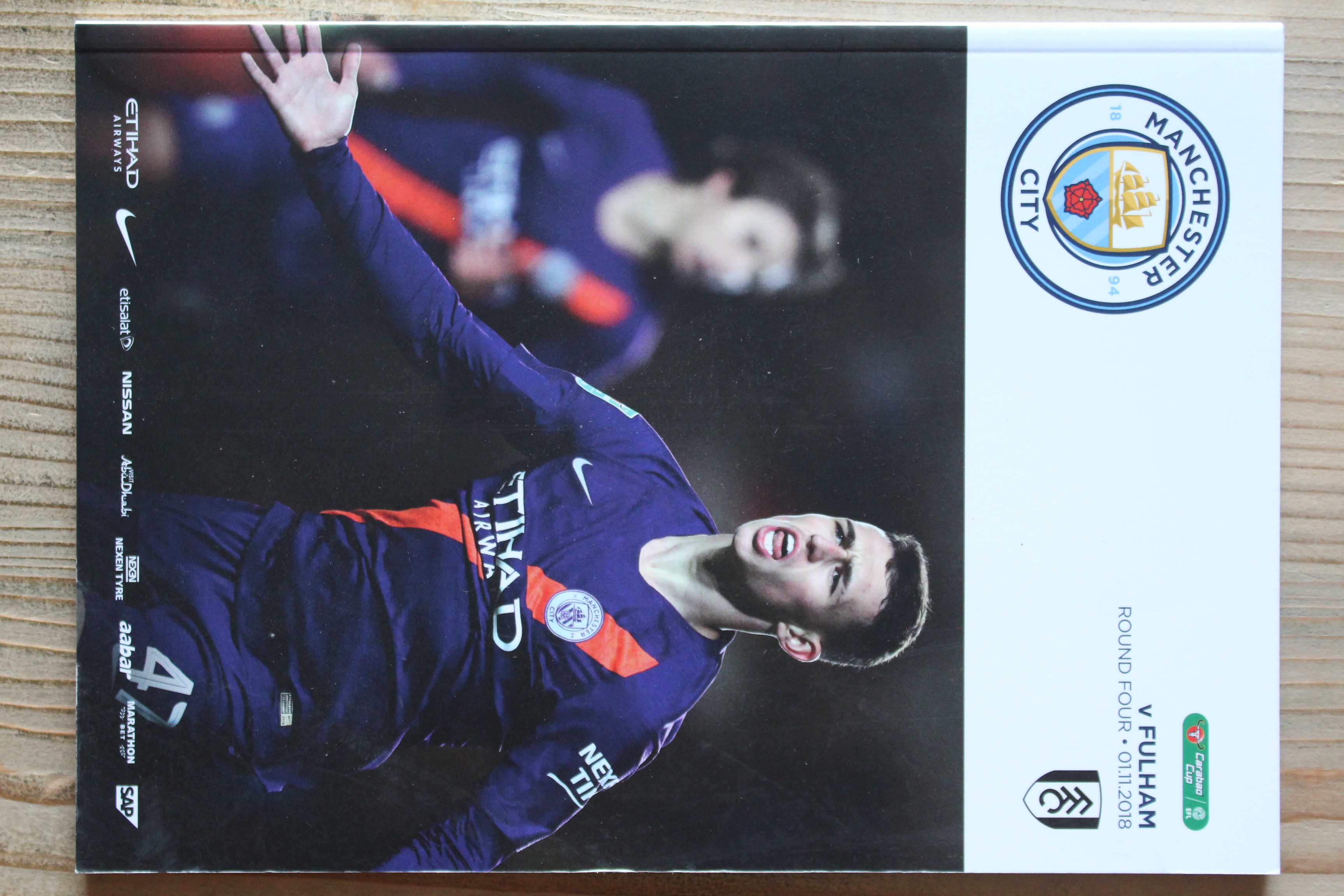 Manchester City FC v Fulham FC