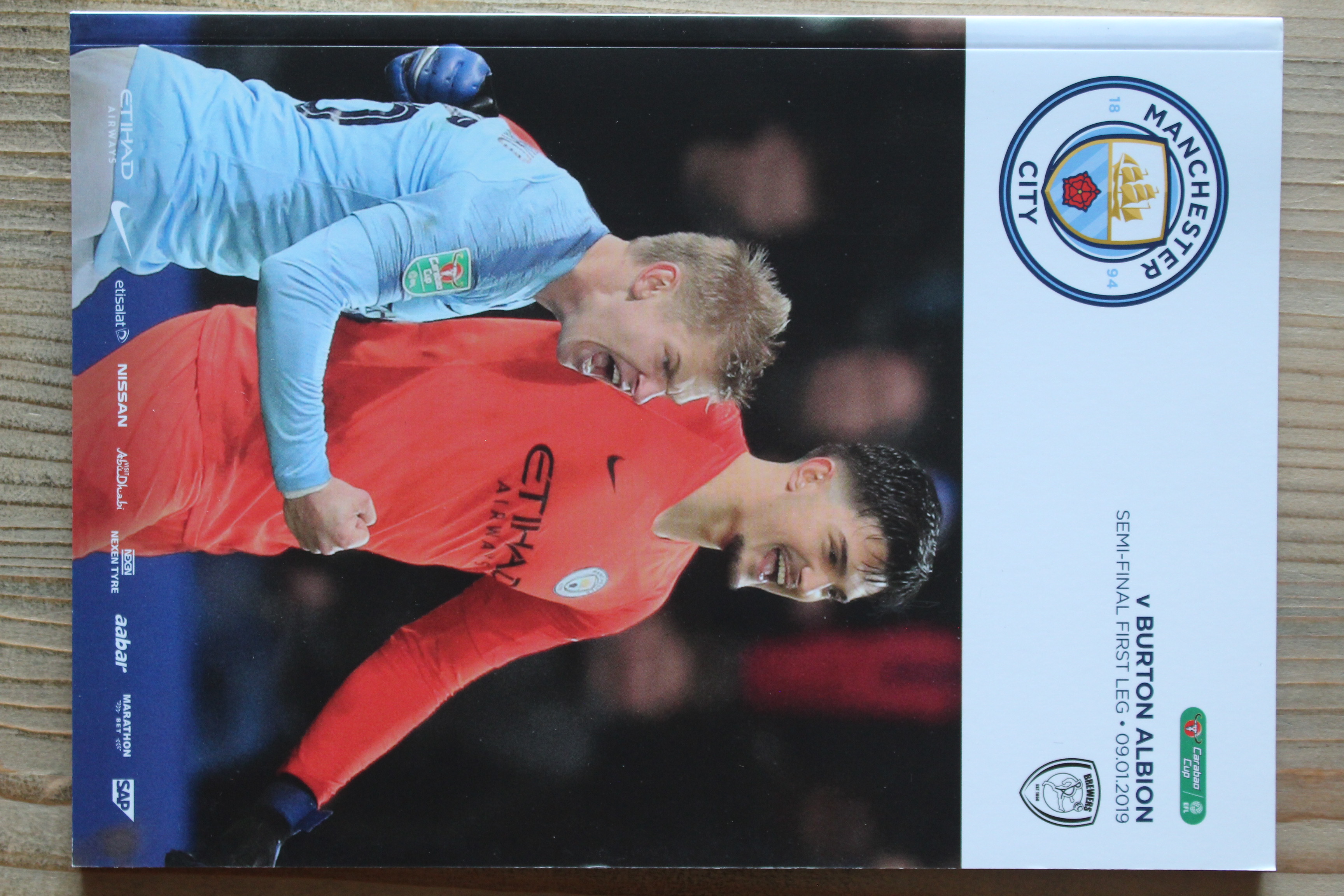 Manchester City FC v Burton Albion FC