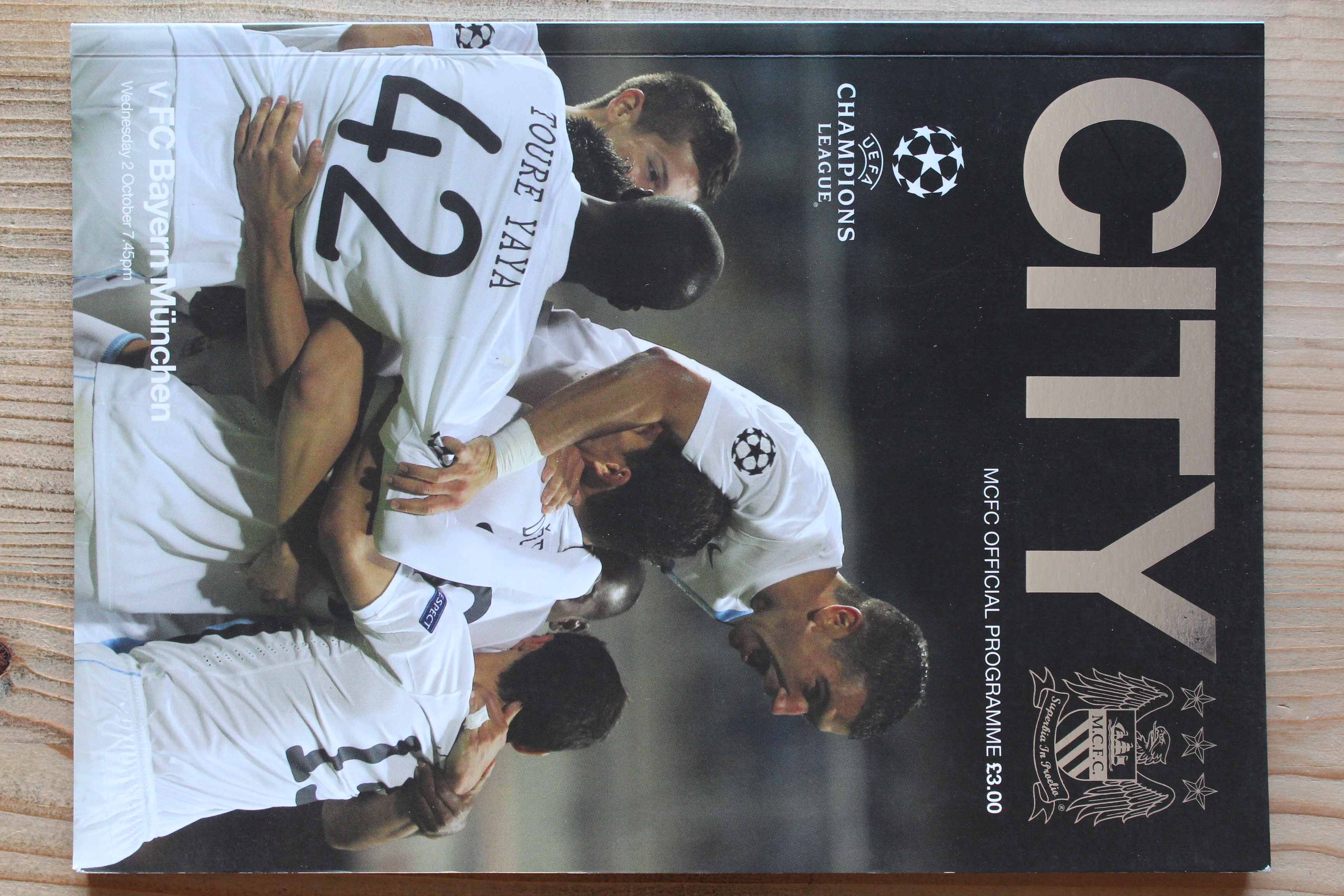 Manchester City FC v Bayern Munich/Munchen