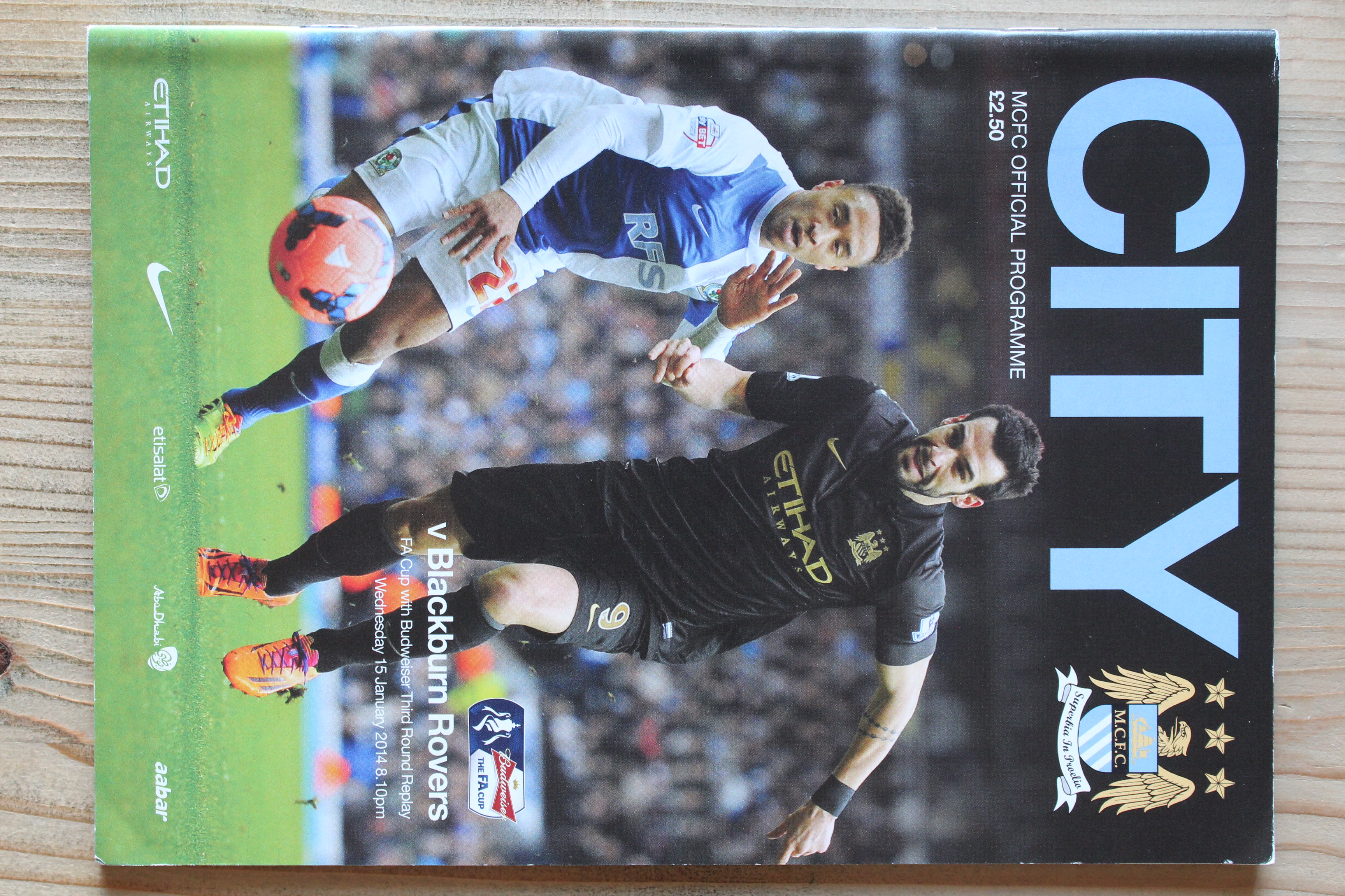 Manchester City FC v Blackburn Rovers FC