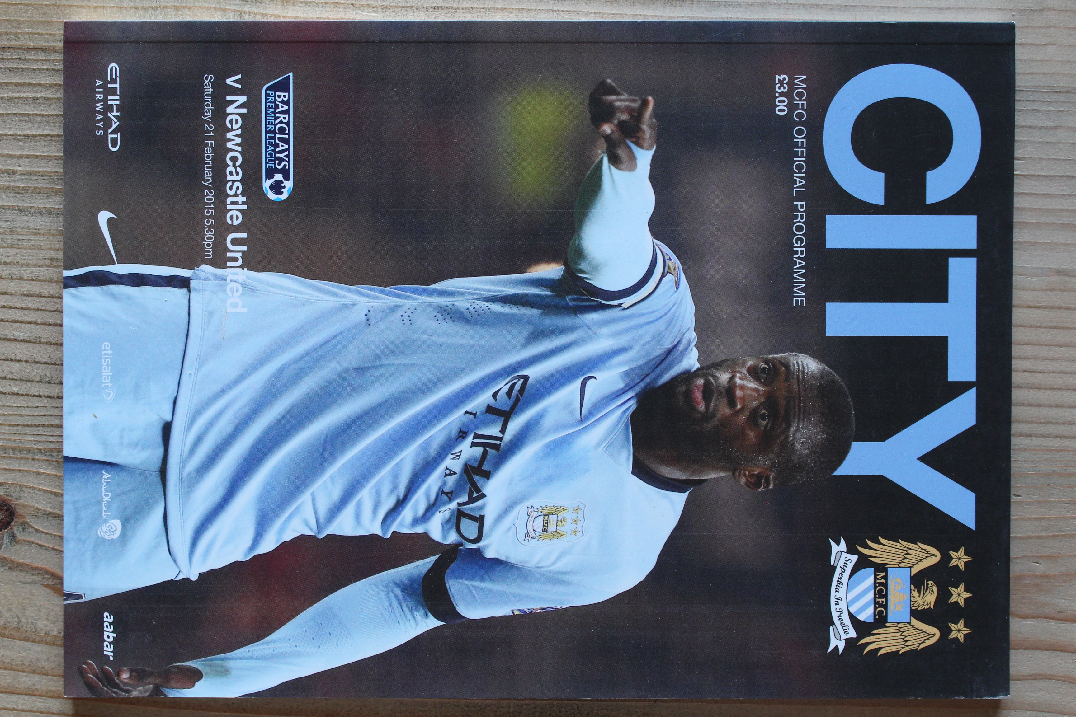 Manchester City FC v Newcastle United FC