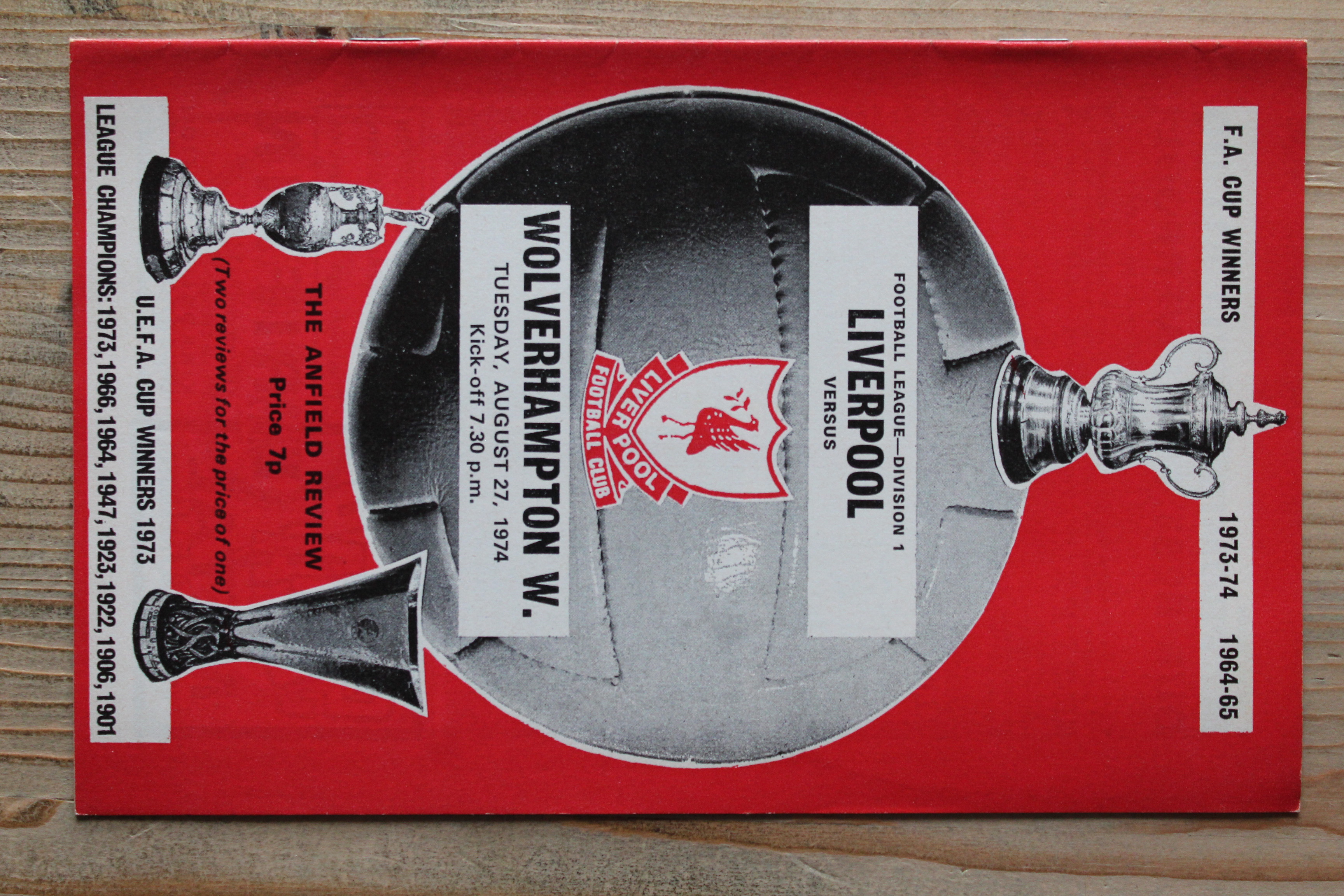 Liverpool FC v Wolverhampton Wanderers FC