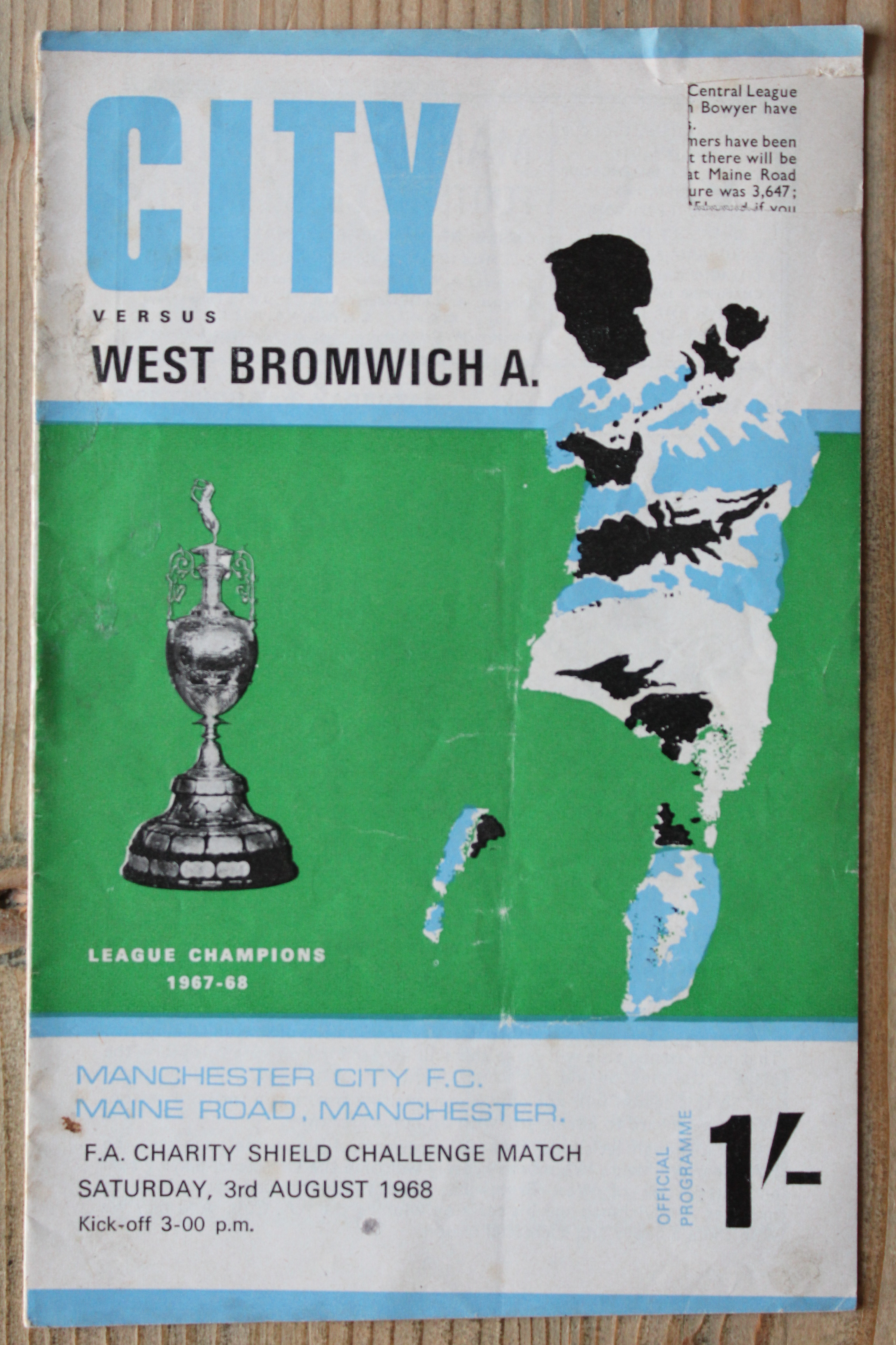 Manchester City FC v West Bromwich Albion FC 