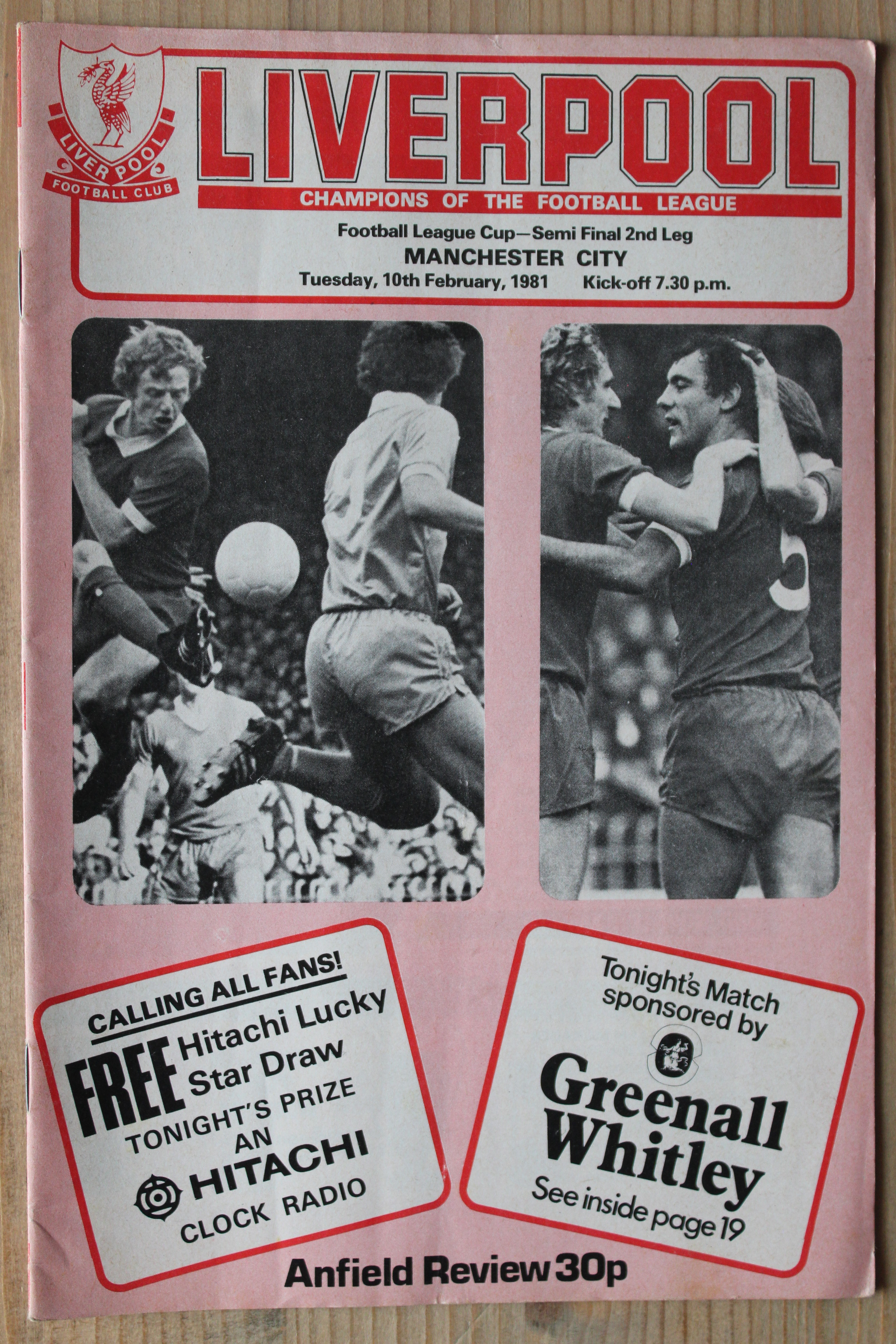 Liverpool FC v Manchester City FC