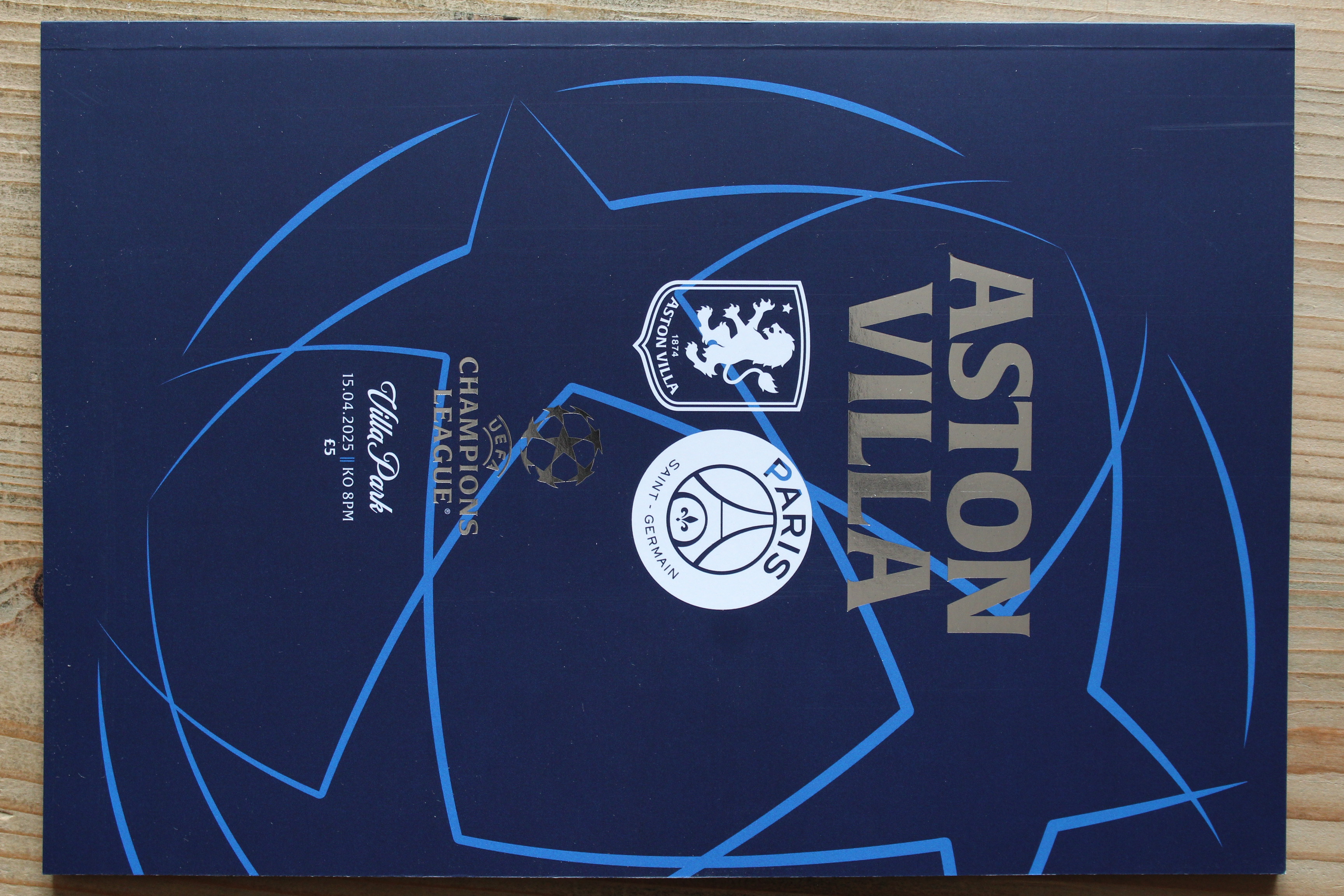 Aston Villa FC v Paris St Germain (P.S.G)