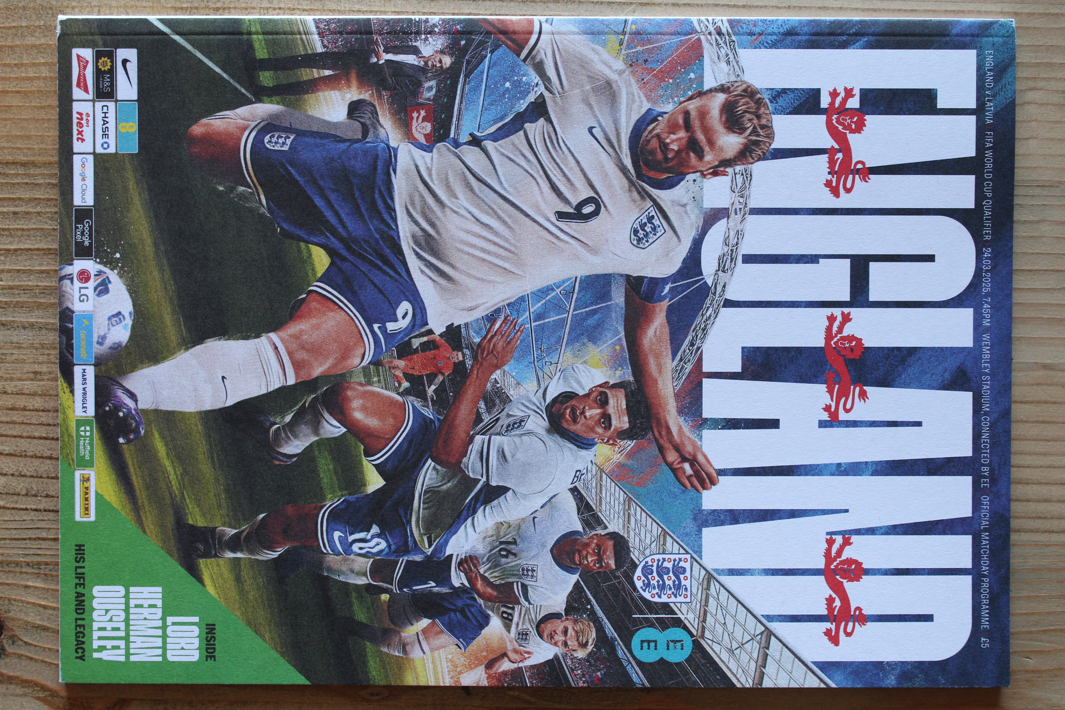 England v Latvia