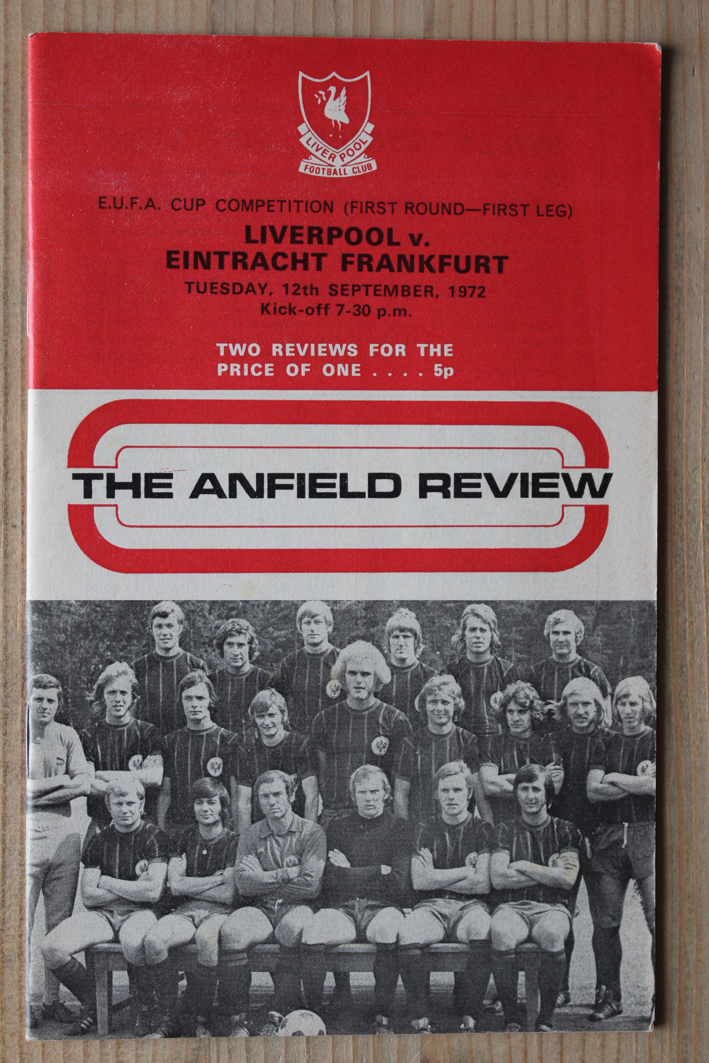Liverpool FC v Eintracht Frankfurt