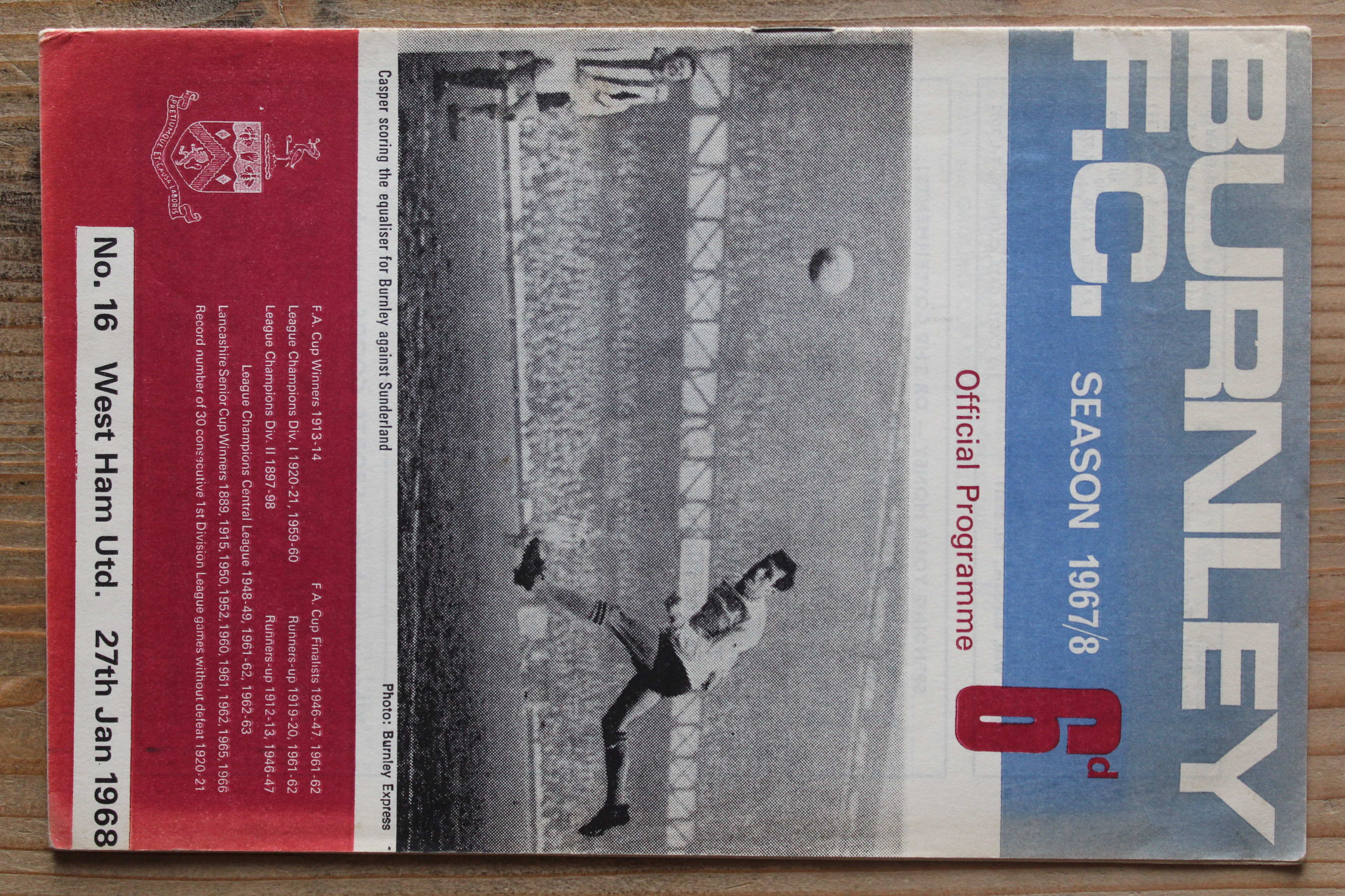 Burnley FC v West Ham United FC