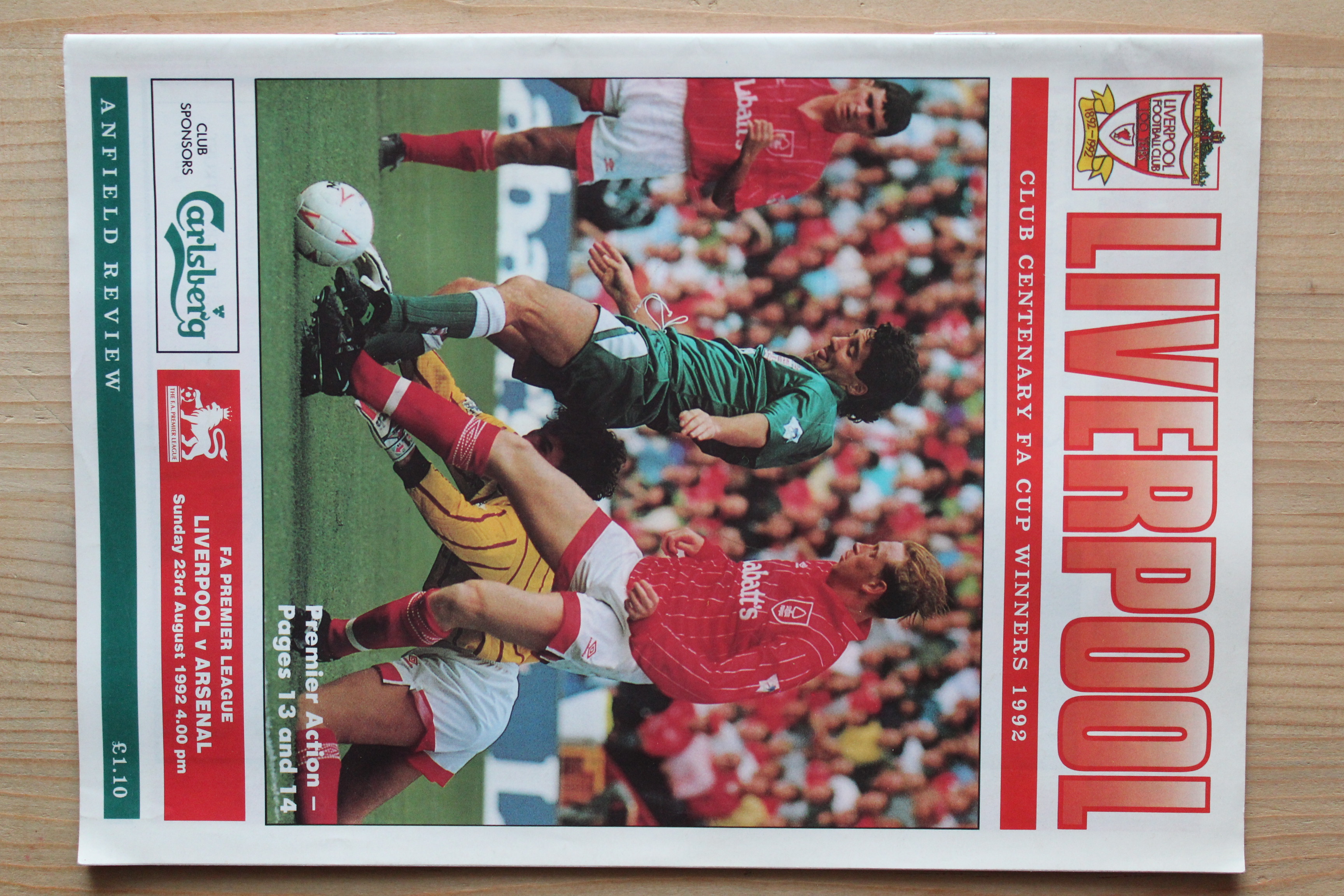 Liverpool FC v Arsenal FC
