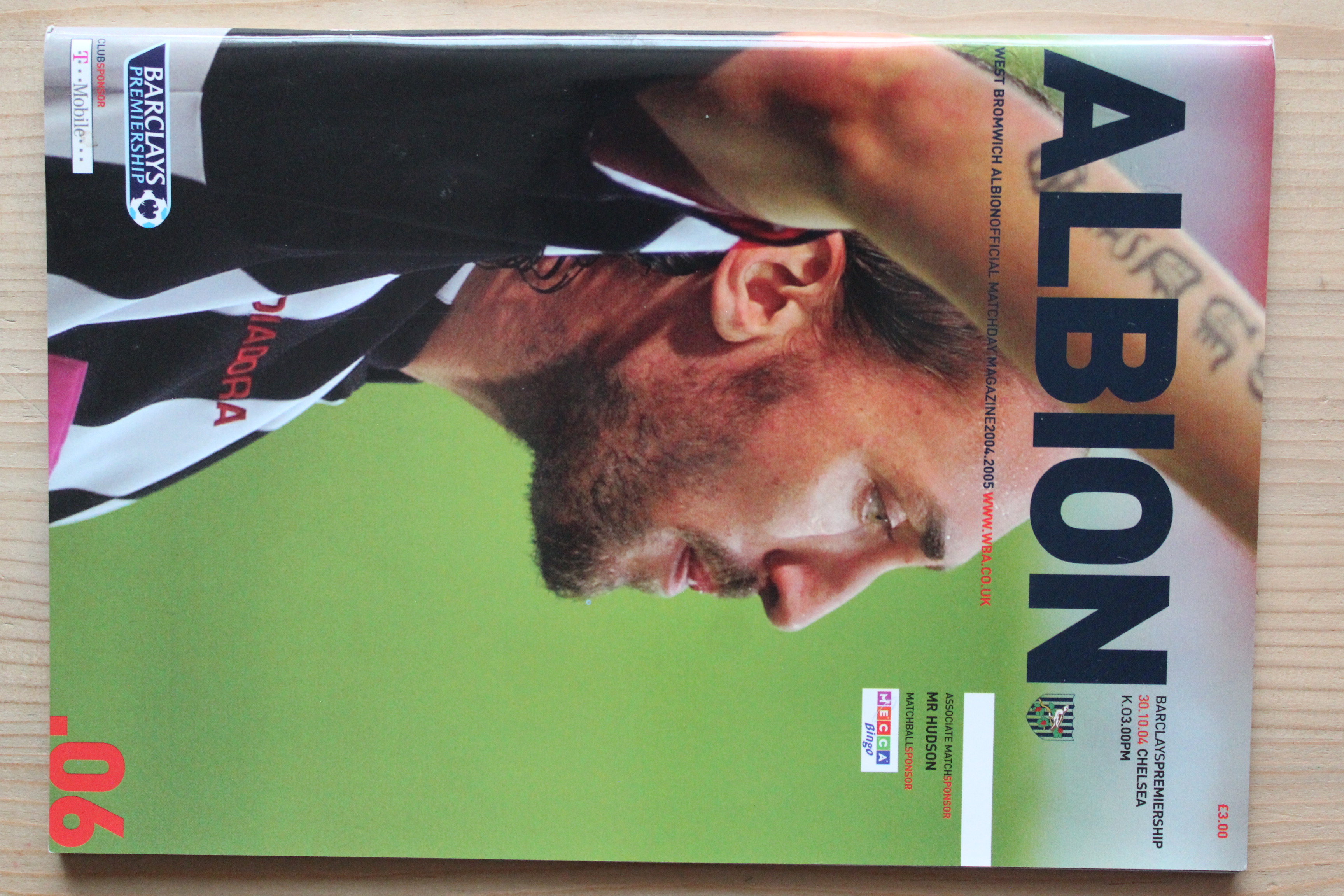 West Bromwich Albion FC  v Chelsea FC