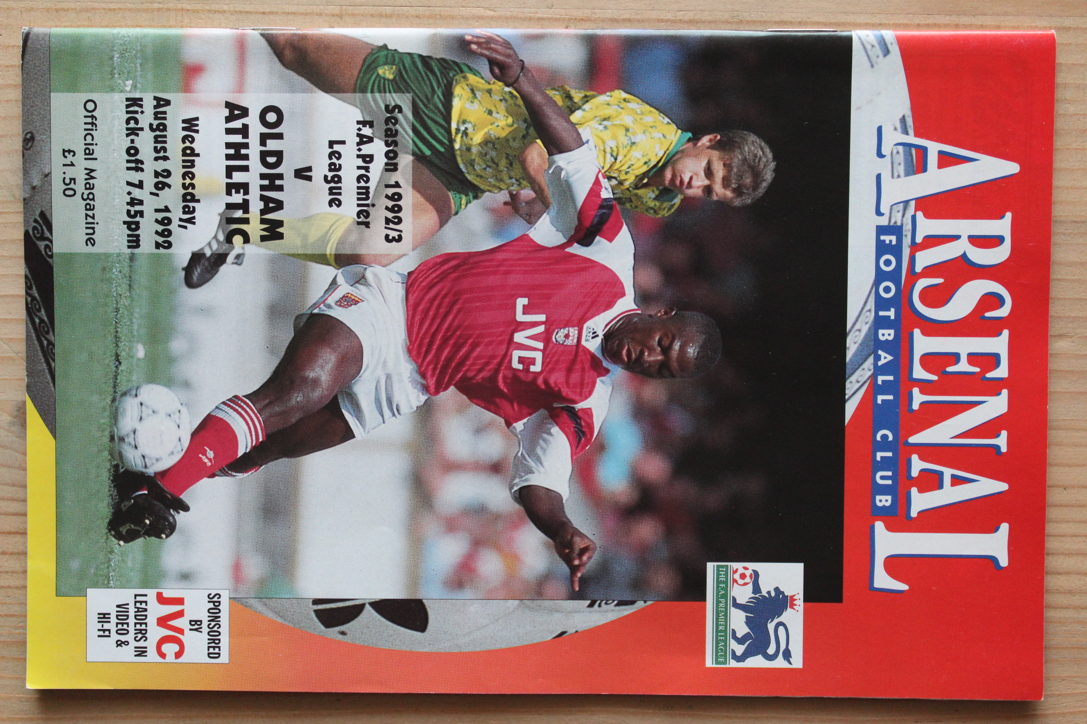 Arsenal FC v Oldham Athletic FC