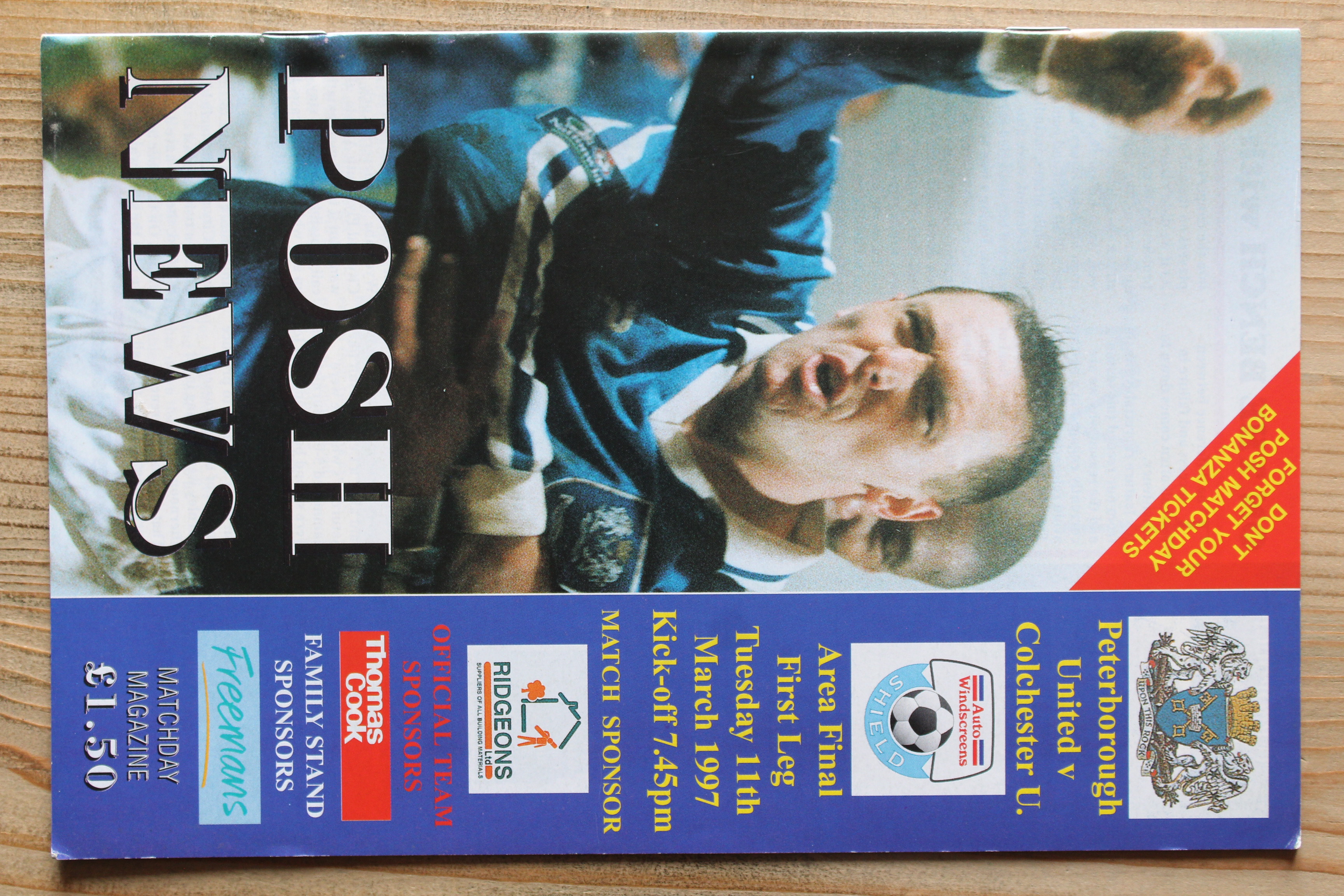 Peterborough United FC v Colchester United FC