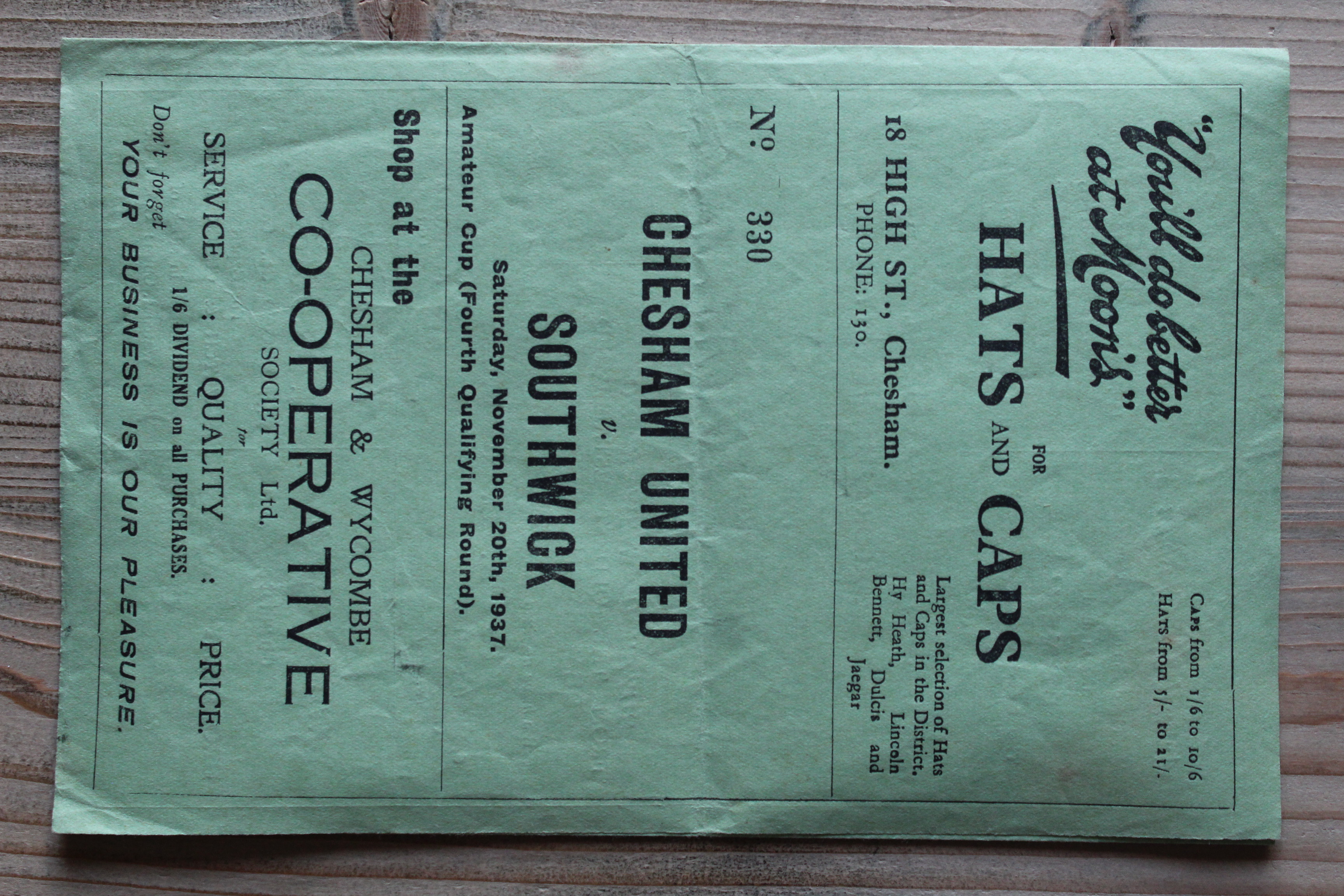 Chesham United v Southwick