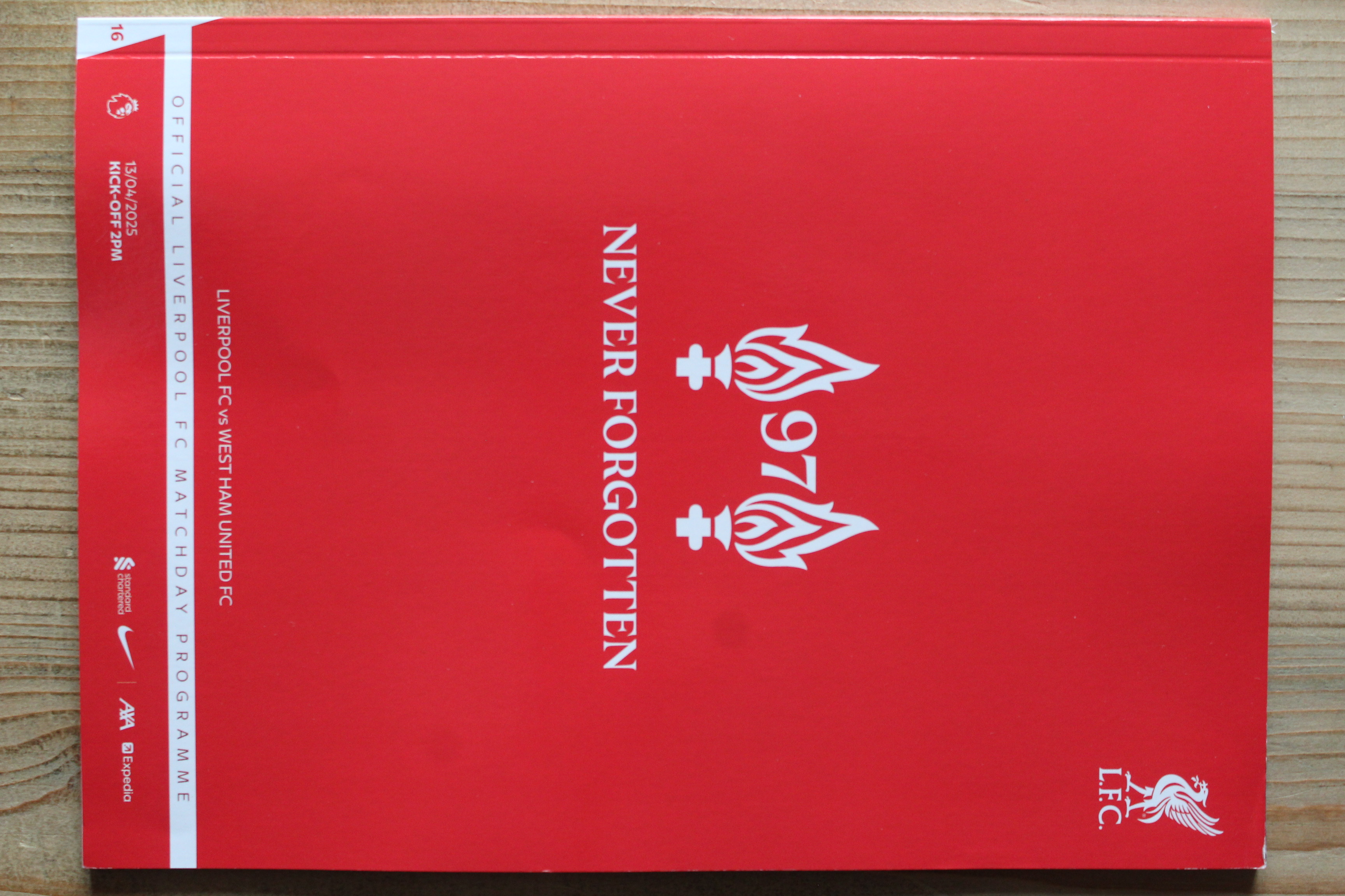 Liverpool FC v West Ham United FC