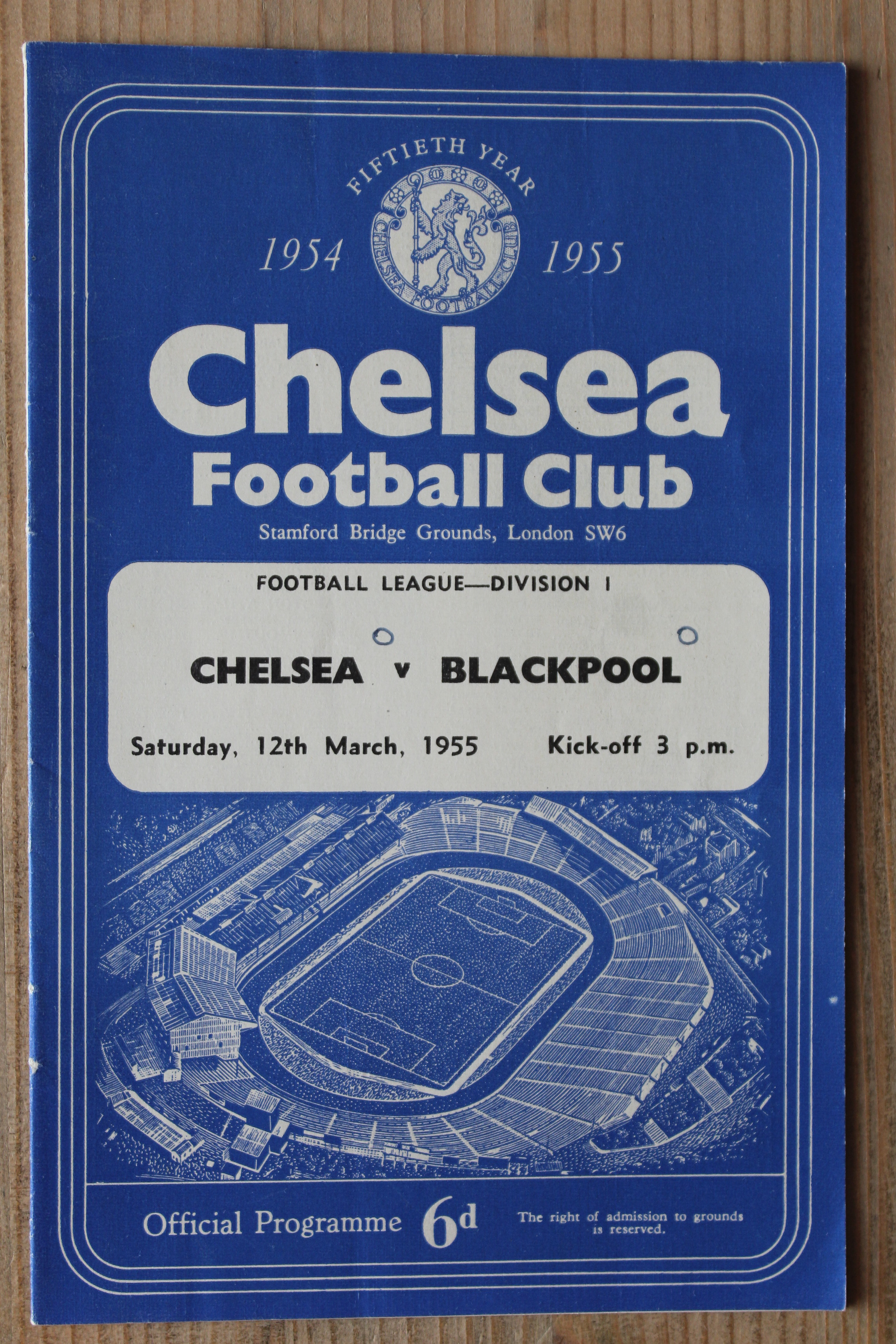 Chelsea FC v Blackpool FC