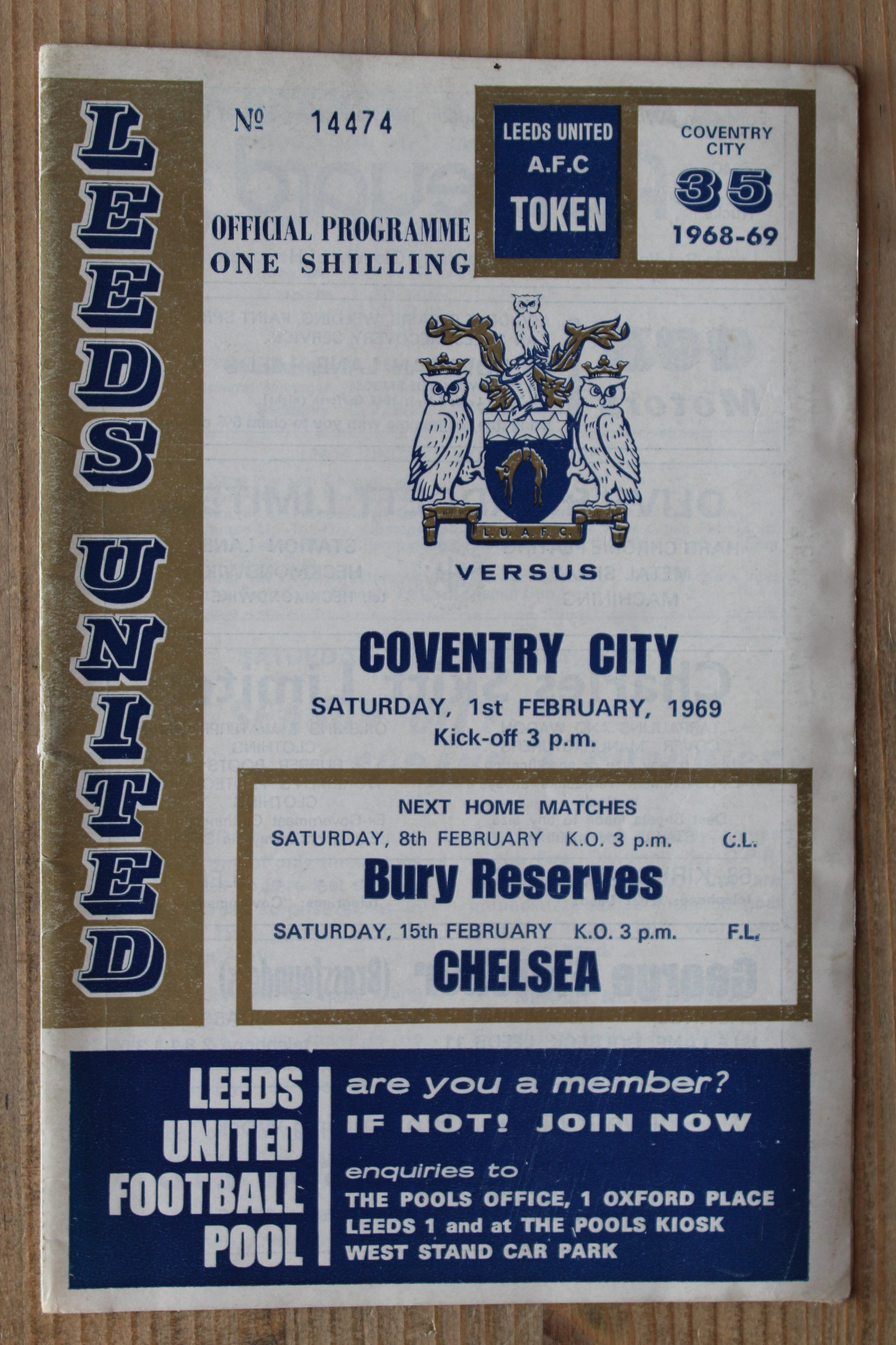 Leeds United FC v Coventry City FC