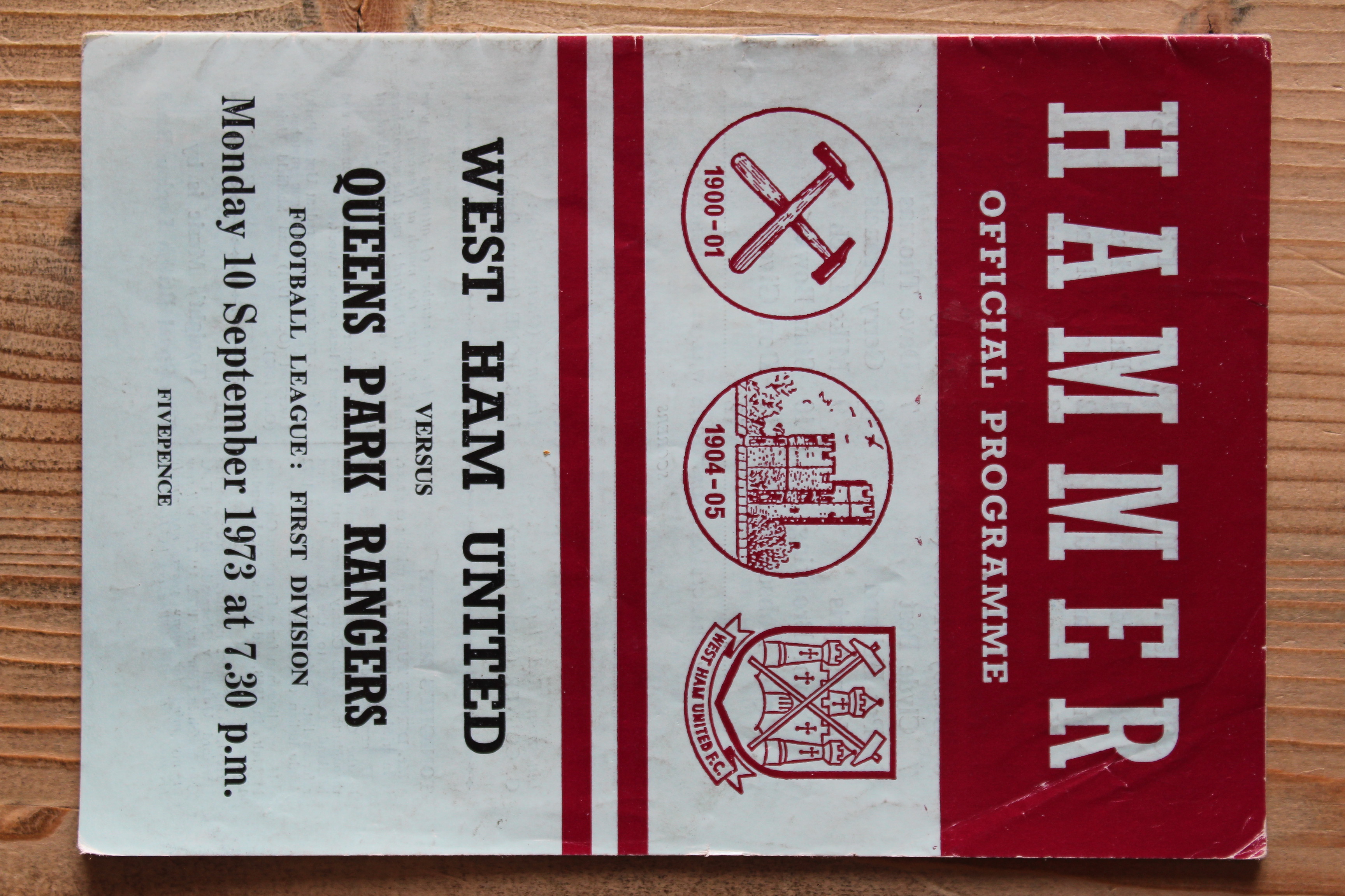 West Ham United FC v Queens Park Rangers FC