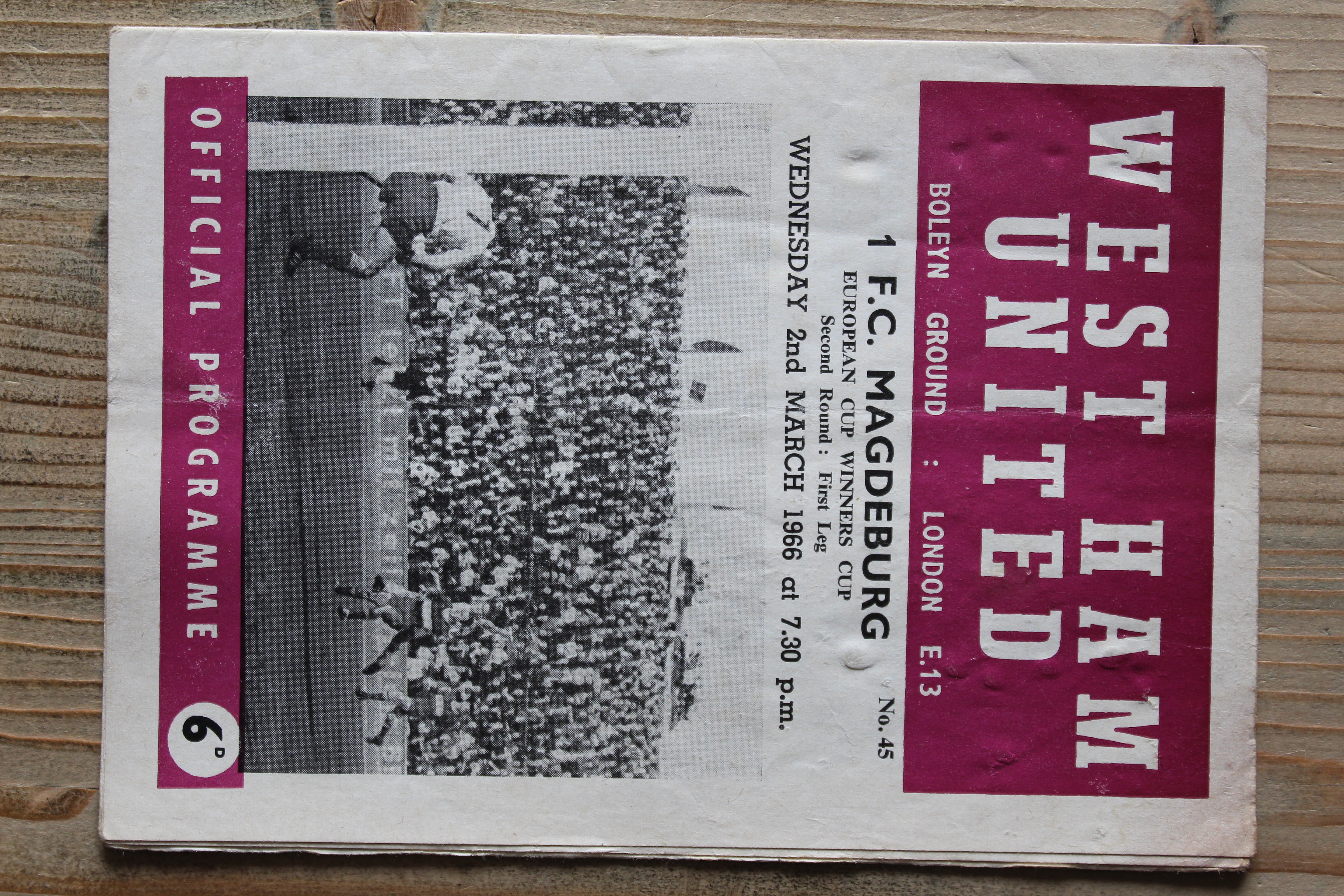West Ham United FC v Magdeburg