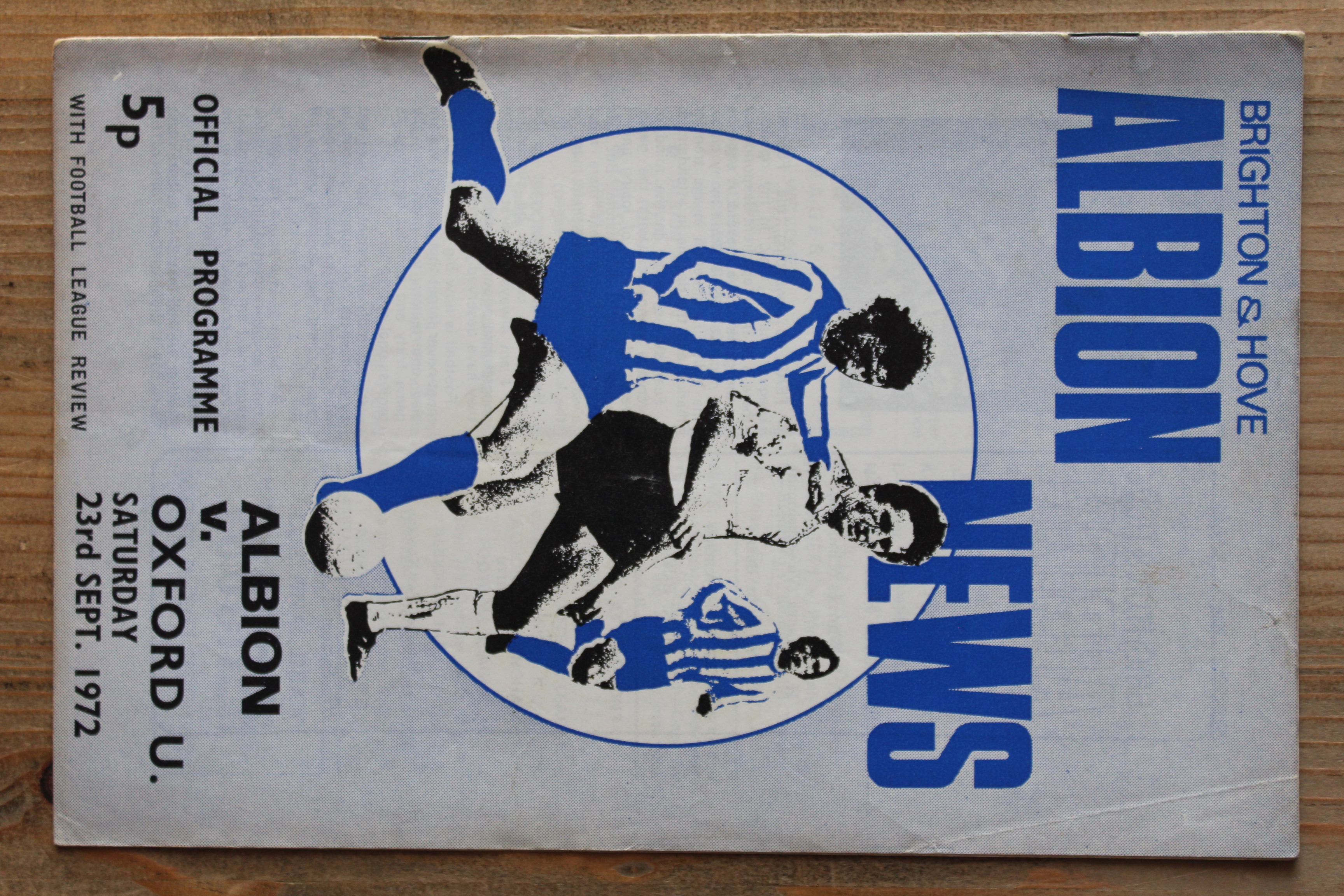 Brighton & Hove Albion FC v Oxford United FC